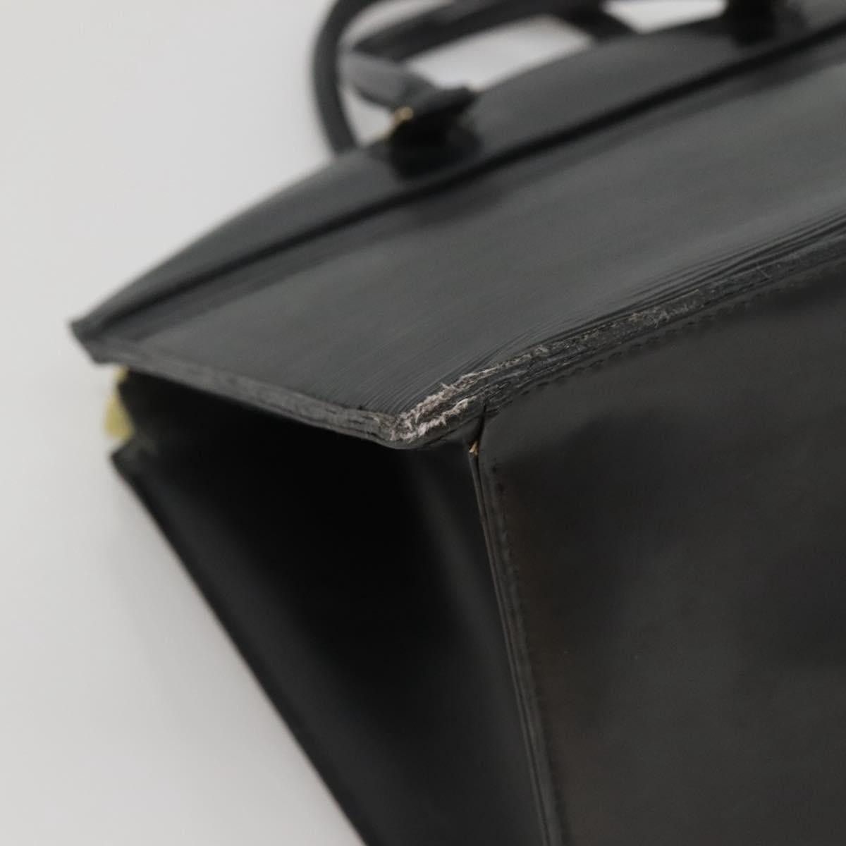 Louis Vuitton LOUIS VUITTON Epi Riviera Hand Bag Noir Black M48182 Size ONE SIZE - 15 Thumbnail