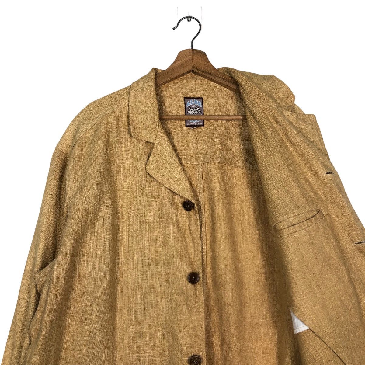 Japanese Brand × Vintage 📌VINTAGE CHORE WORK JACKET ALBE MARLE JAPAN BIG POCKETS Size US L / EU 52-54 / 3 - 13 Thumbnail