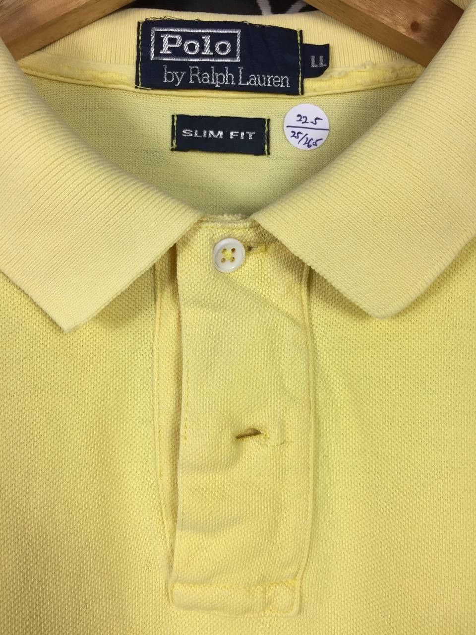 Polo Ralph Lauren × Vintage Vtg Polo Ralph Lauren Small Pony Slim Fit Polo Tee Size US XL / EU 56 / 4 - 4 Thumbnail