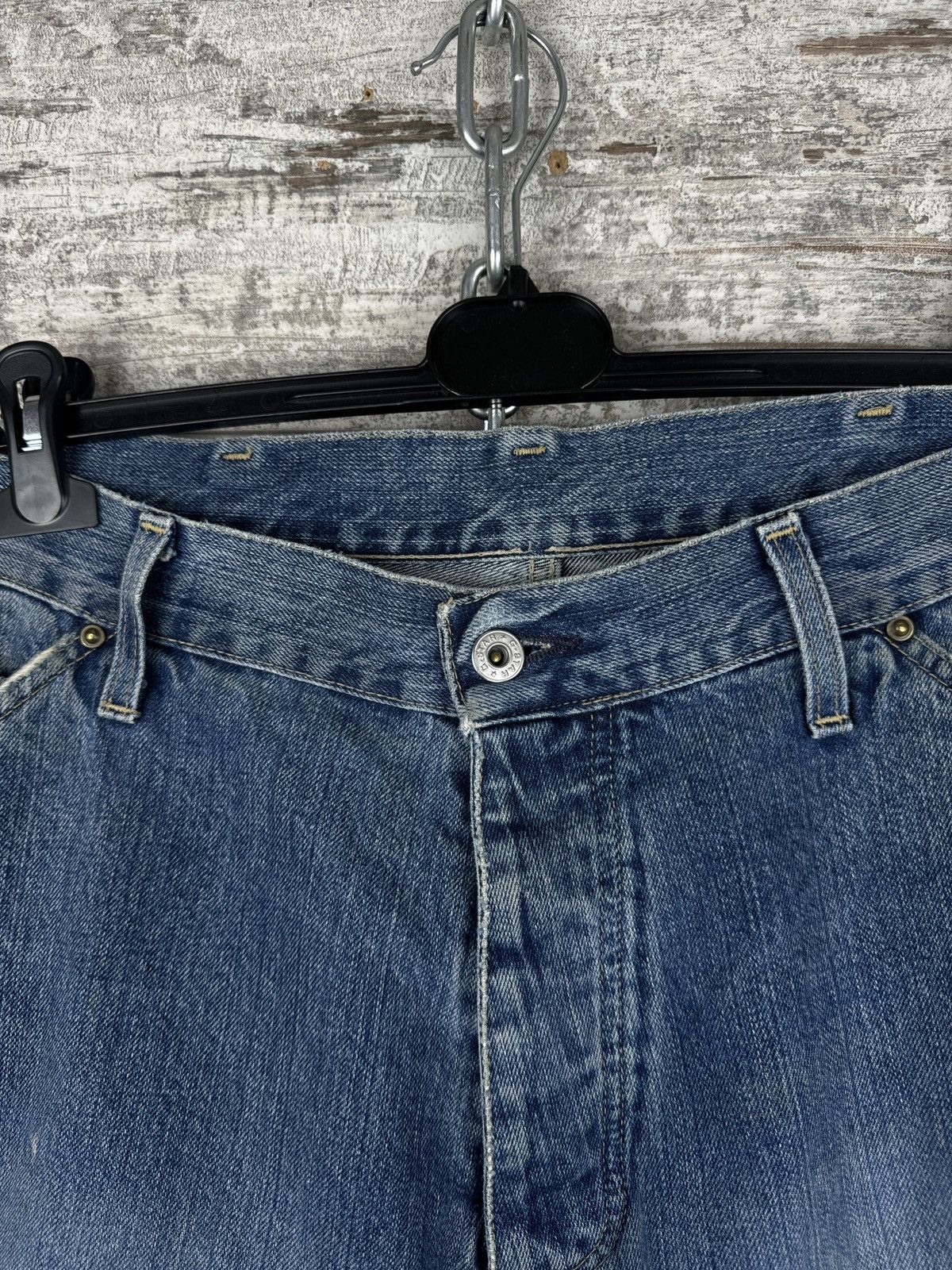 G-Star × Vintage Mens Vintage G Star Raw denim jeans Elwood 3d faded y2k rare Size US 36 / EU 52 - 6 Thumbnail