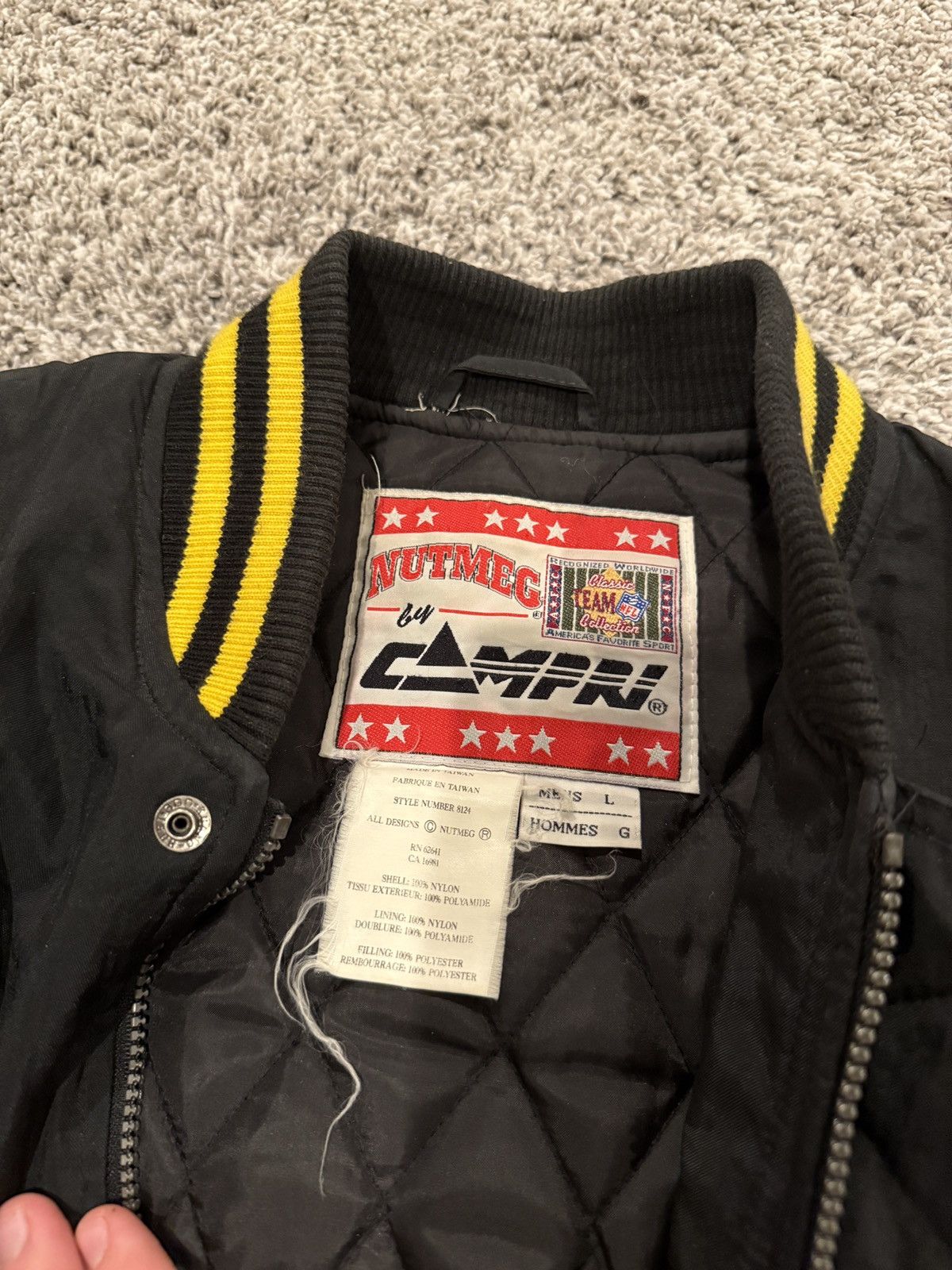Nutmeg Vintage Steelers jacket Size US L / EU 52-54 / 3 - 4 Thumbnail