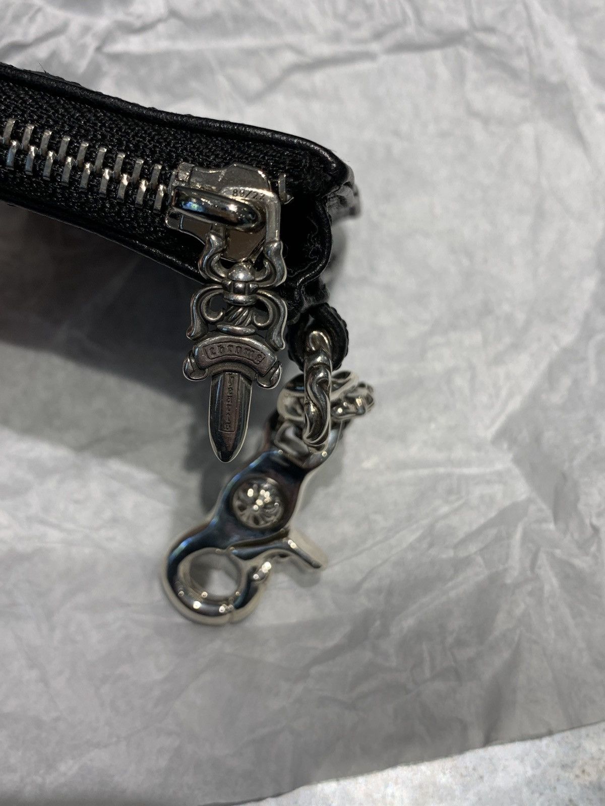 Chrome Hearts Lobster clasp fancy link cross patch wallet Size ONE SIZE - 4 Thumbnail