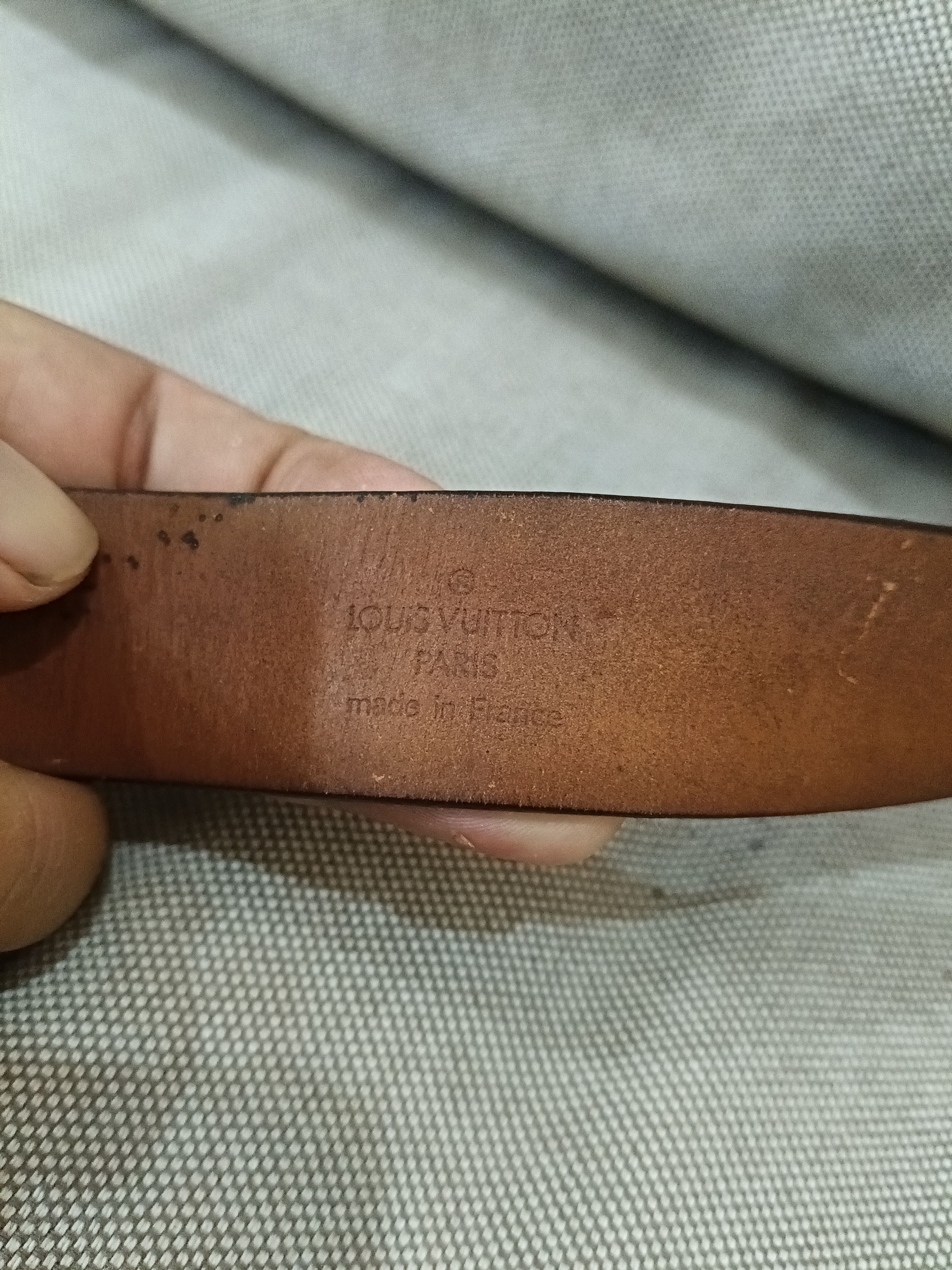 Louis Vuitton × Vintage Louis Vuitton Monogram Canvas Leather Belt/ CT0054 Size ONE SIZE - 8 Thumbnail