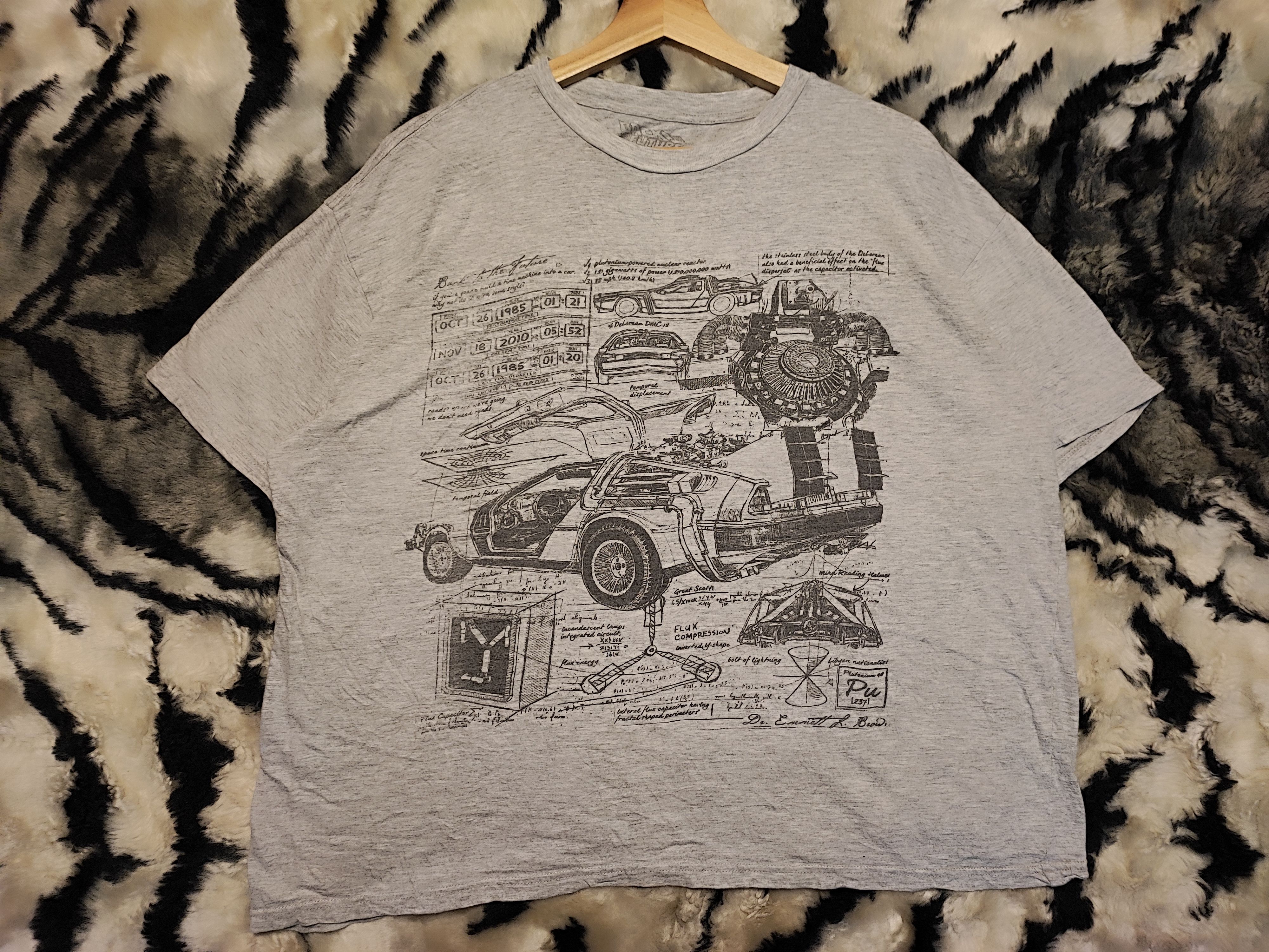 Other Back To The Future Cyber Car Retro Style T-Shirt Size US L / EU 52-54 / 3 - 2 Thumbnail
