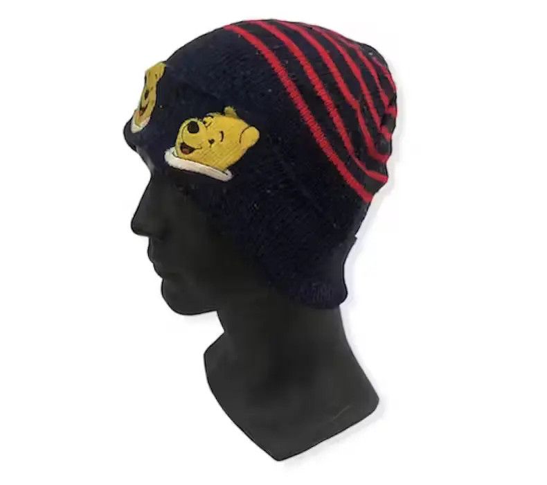 Cartoon Network × Vintage Vintage Pooh Cartoon Beanie Hat Size ONE SIZE - 3 Thumbnail