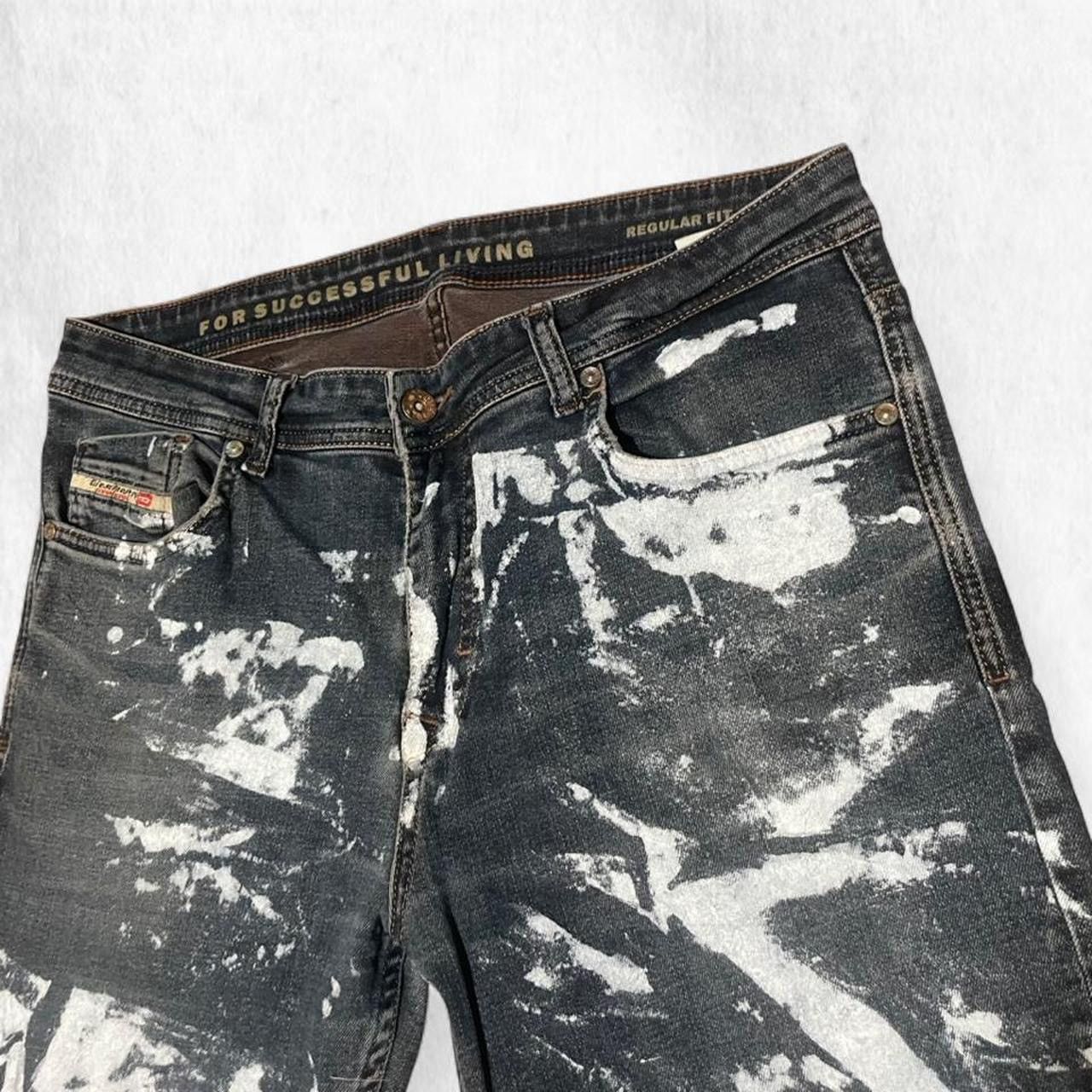 Diesel Diesel straight leg painted jeans custom Size US 34 / EU 50 - 5 Thumbnail