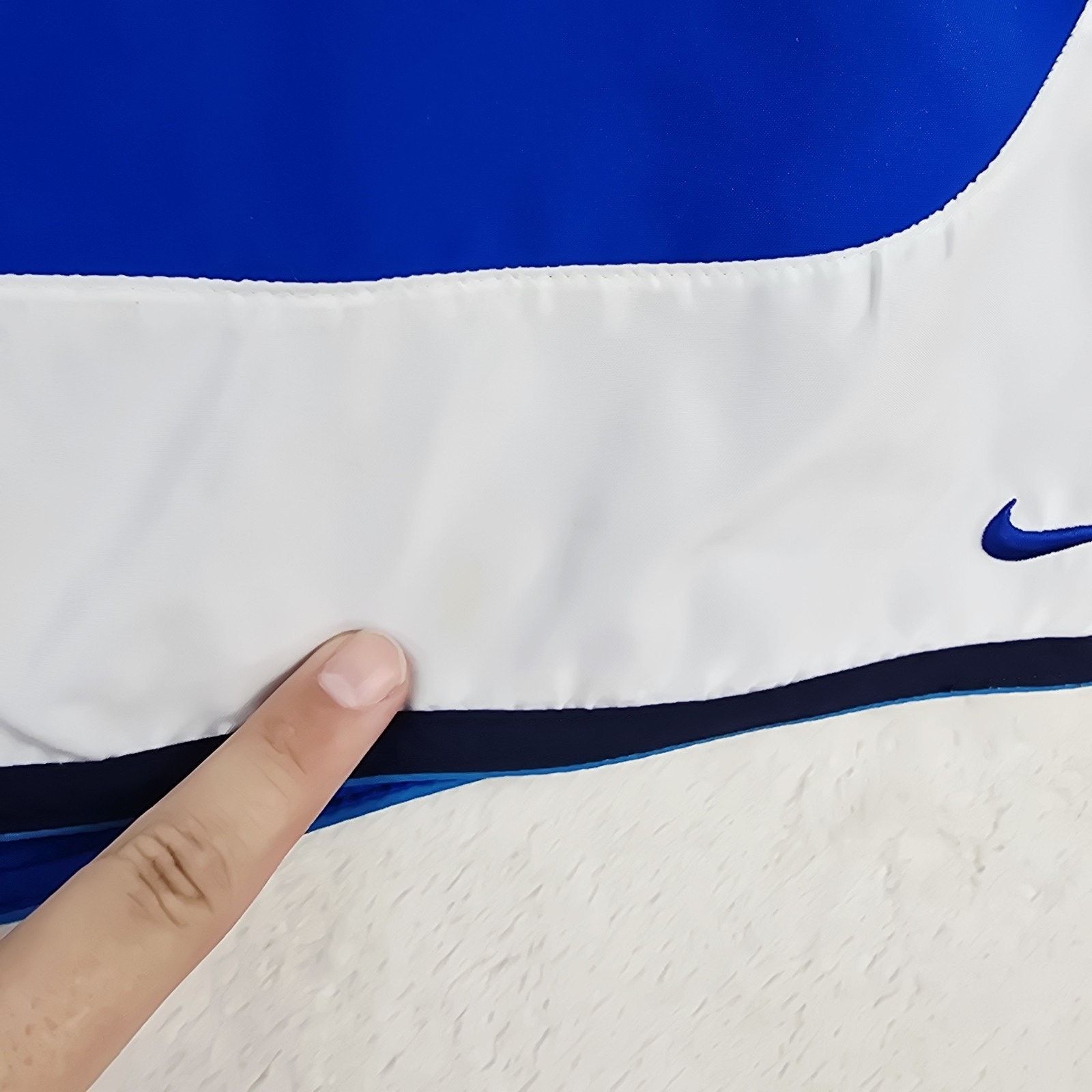 Nike Vintage Nike Board Shorts Mens Large BlueY2K Swim Trunks Size US 33 - 5 Thumbnail