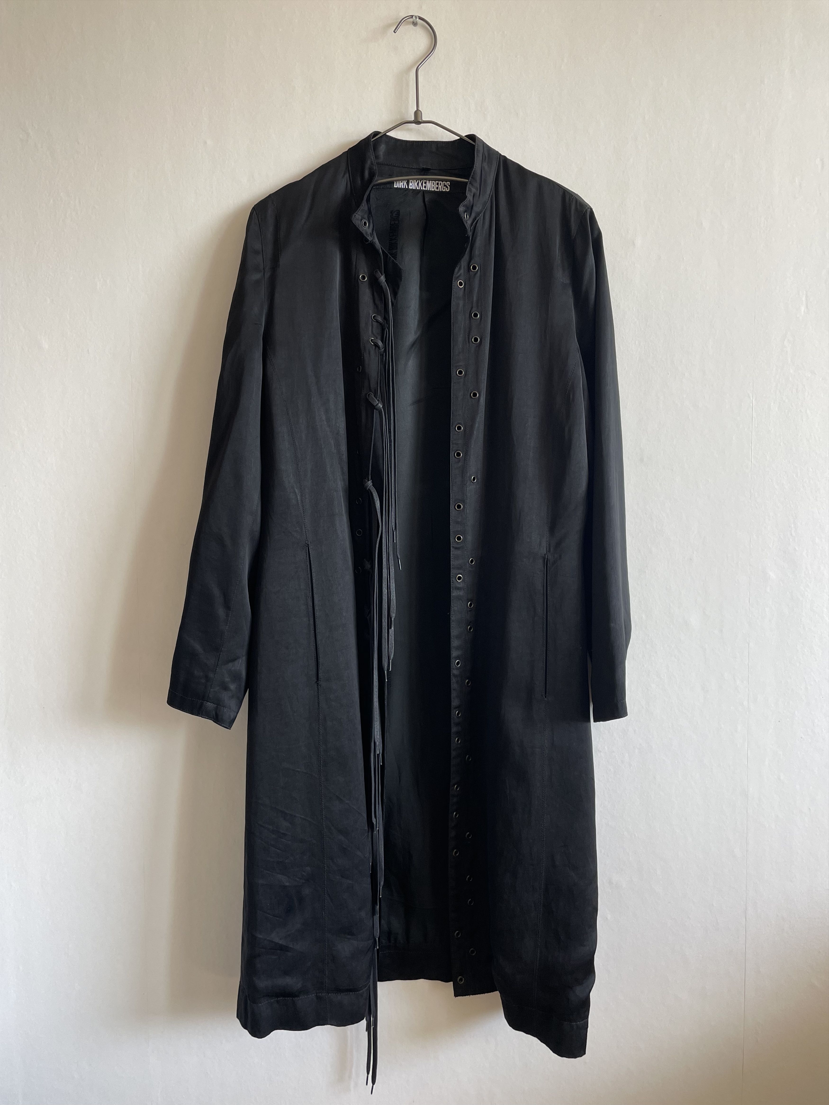 Dirk Bikkembergs Dirk Bikkembergs lace-up convertible dress coat Size S / US 4 / IT 40 - 1 Thumbnail