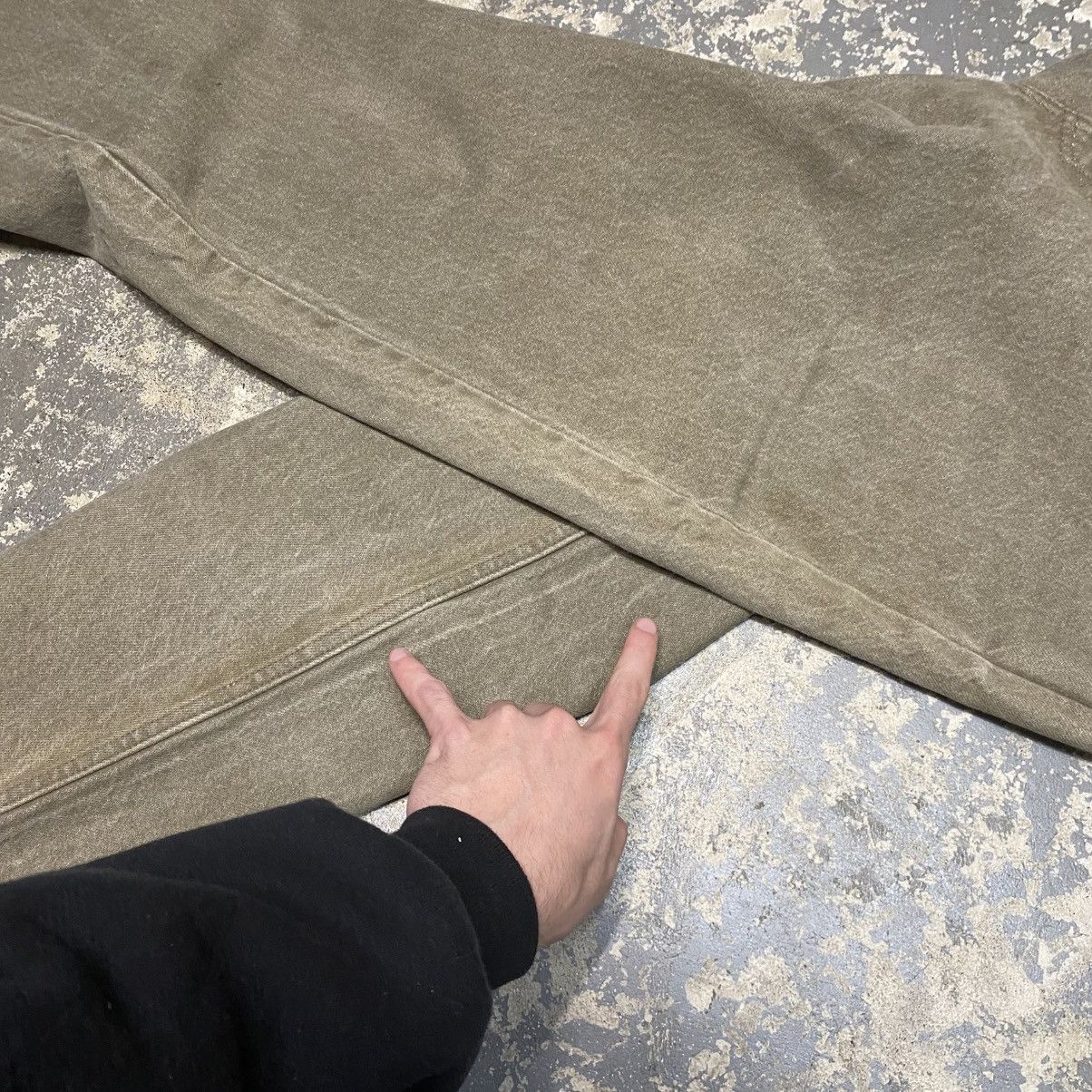Japanese Brand × Levi's × Vintage Vintage Levi’s 550 Green/Brown Relaxed Denim Jeans USA 90s Size US 37 - 7 Thumbnail