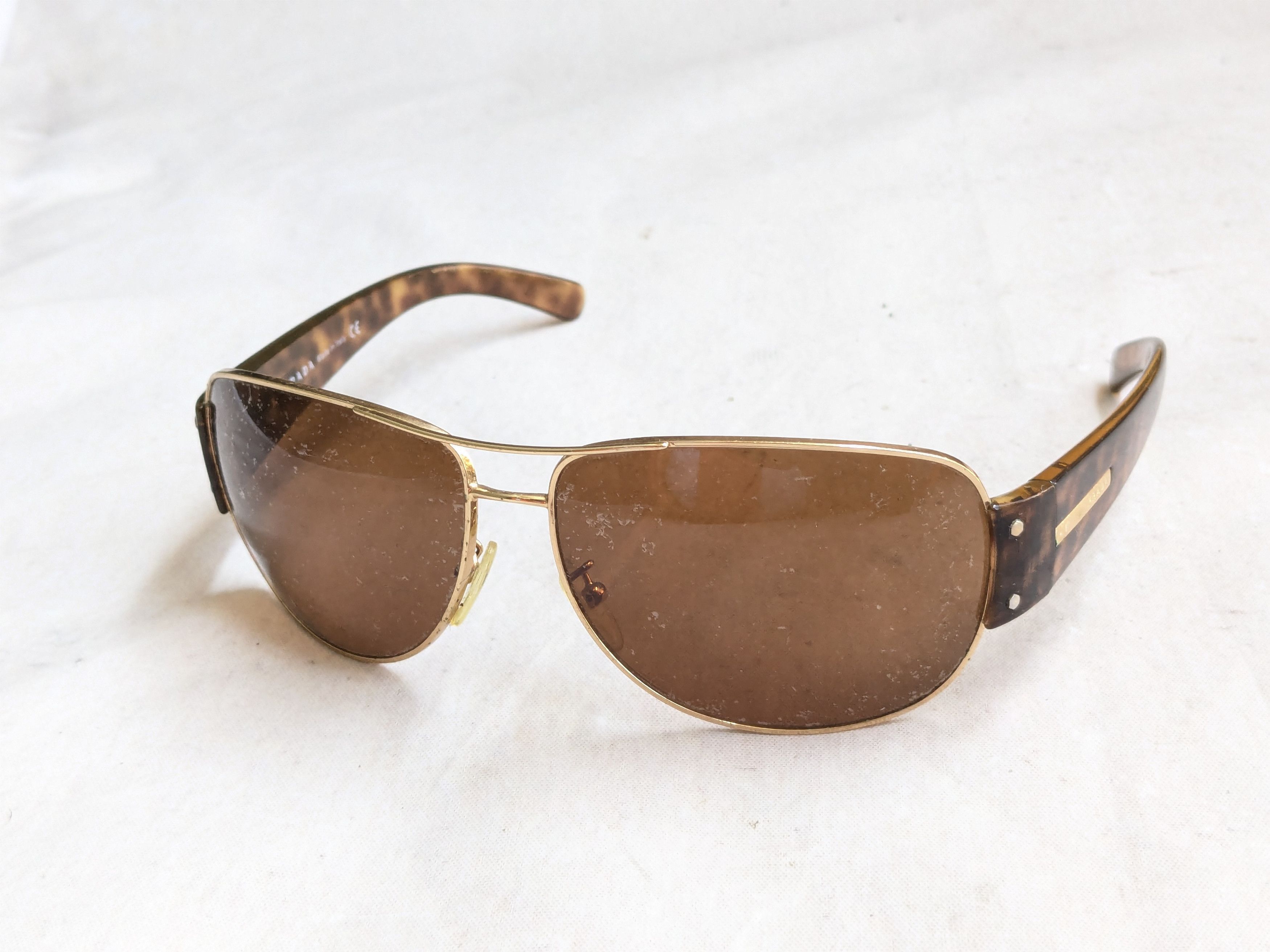 Prada Prada Sunglasses SPR52G Brown Tortoiseshell Havana Size ONE SIZE - 2 Thumbnail