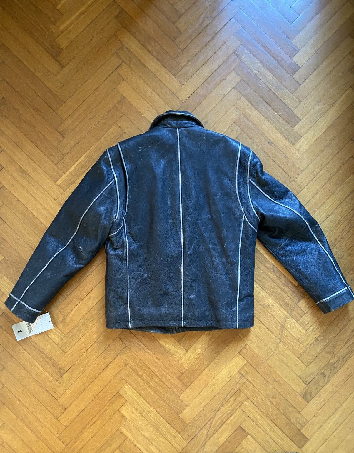 Hard Rock Cafe Ultra rare Vintage Leather jacket 90' Size US M / EU 48-50 / 2 - 2 Thumbnail