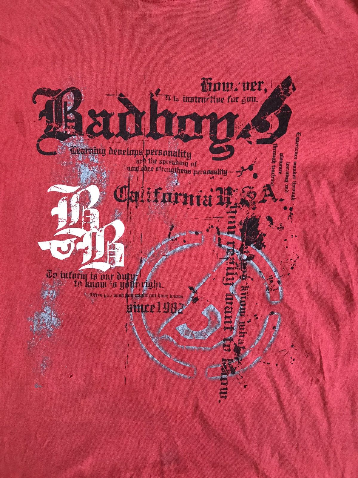 Japanese Brand Bad Boy California Poem T-Shirt Size US L / EU 52-54 / 3 - 2 Thumbnail