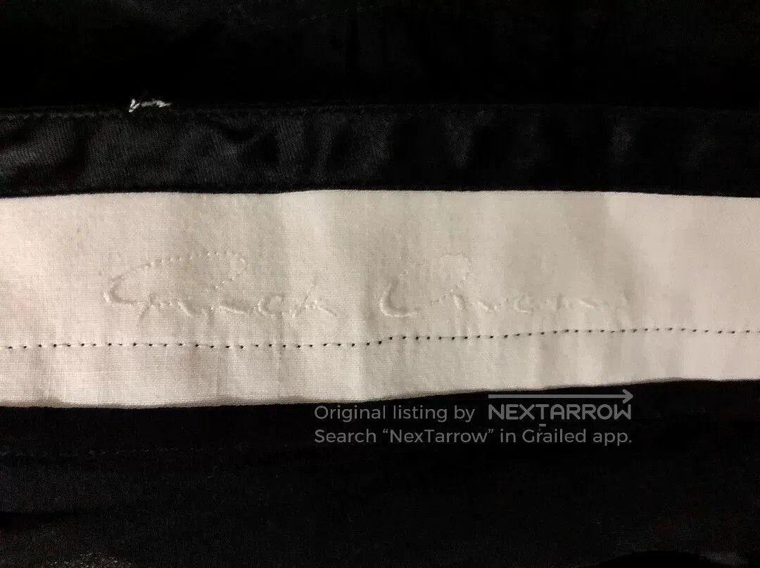 Rick Owens rick owens unique silk front closure pants. Size US 44 / EU 60 - 4 Thumbnail
