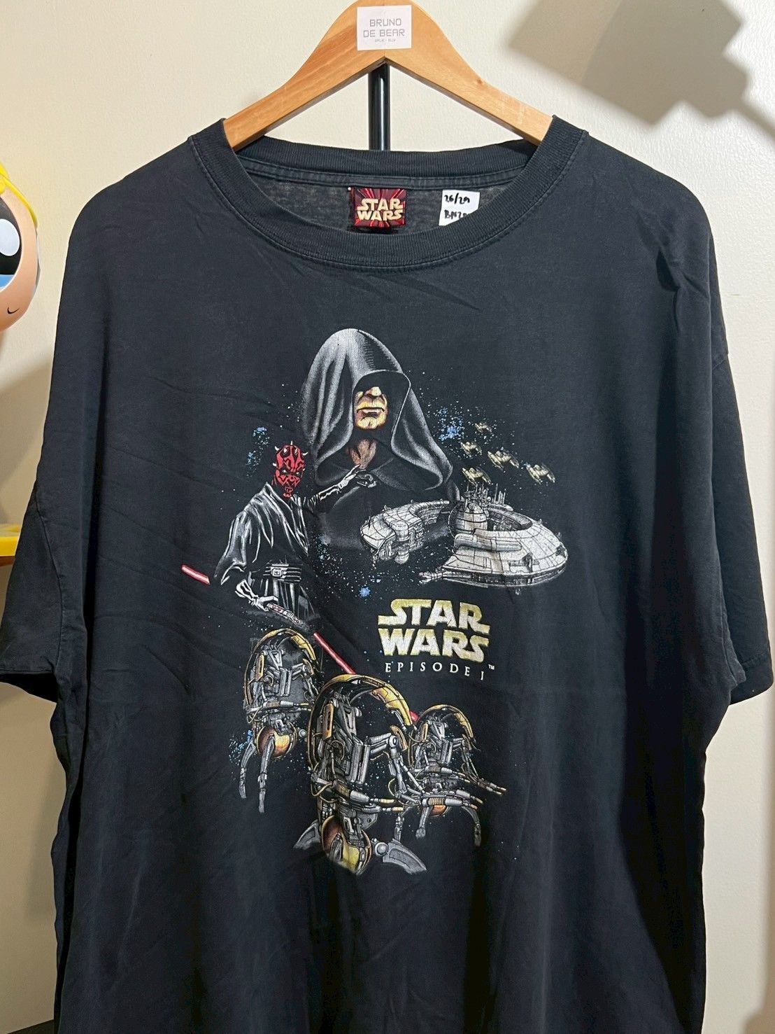 Vintage Vintage 90's Star Wars Episode 1 shirt Darth Maul bnz02 Size US XXL / EU 58 / 5 - 2 Thumbnail
