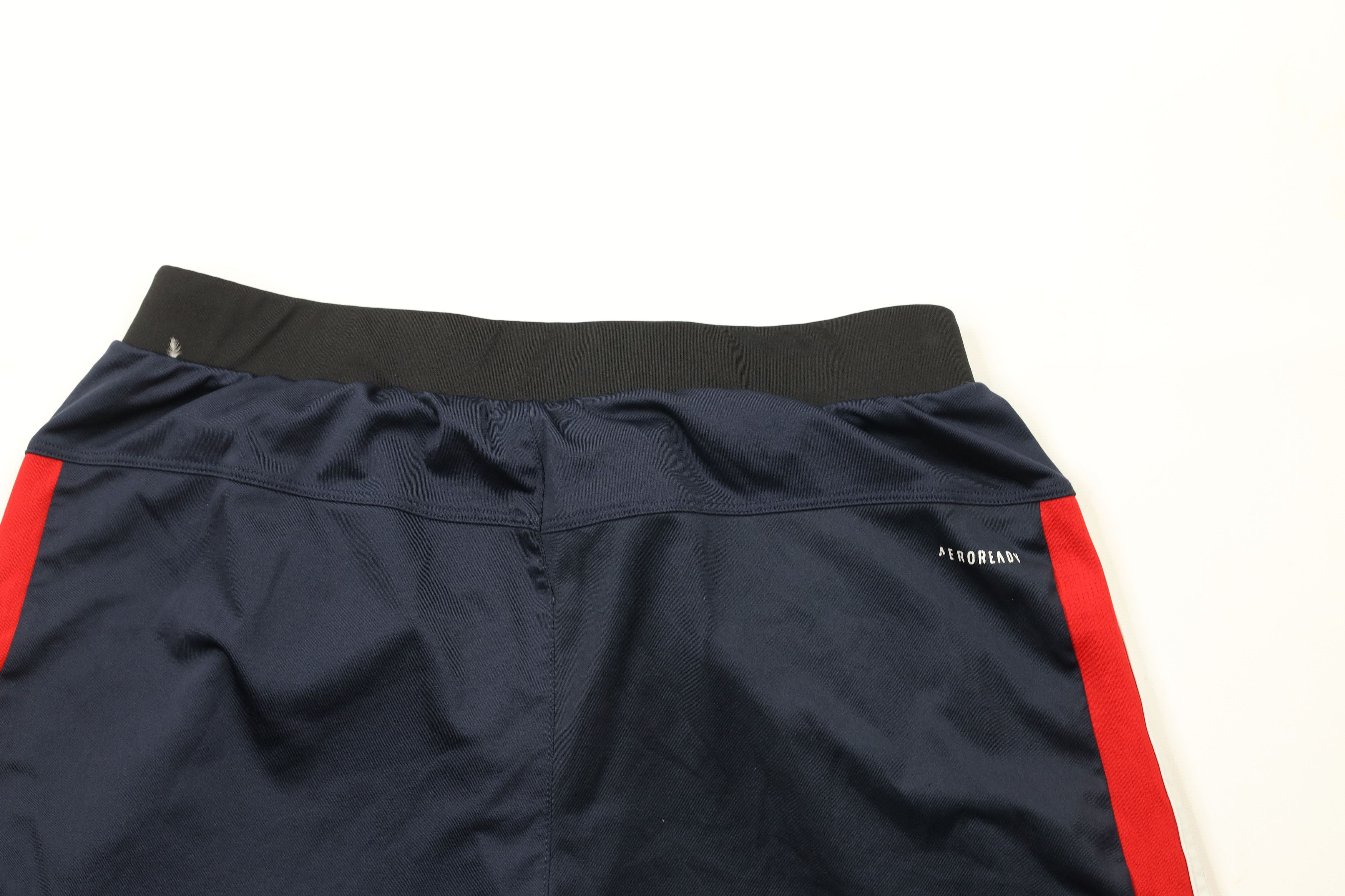 Adidas × Vintage Vintage Adidas Striped Running Jogging Soccer Shorts Blue Size US 32 / EU 48 - 9 Thumbnail