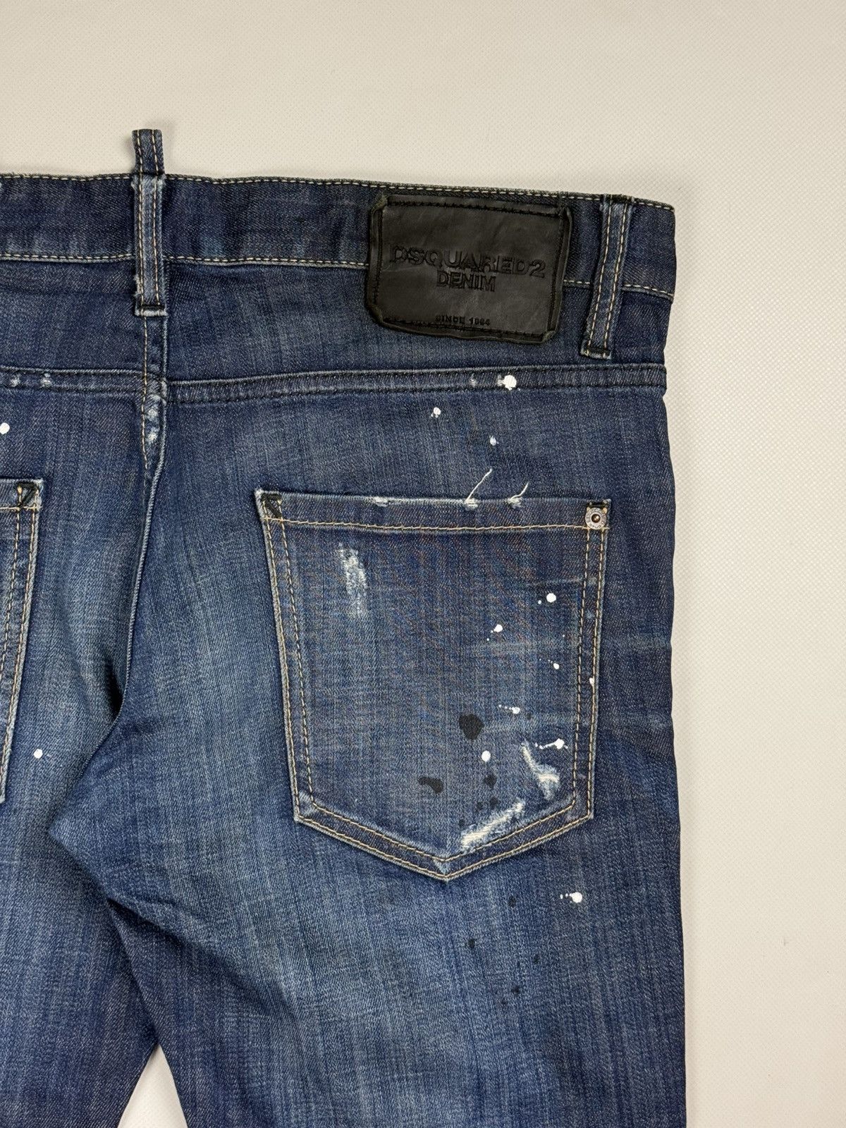 Dsquared2 Dsquared 2 Men’s Distressed Denim Sexy Boot Cut Jeans Size US 34 / EU 50 - 25 Thumbnail
