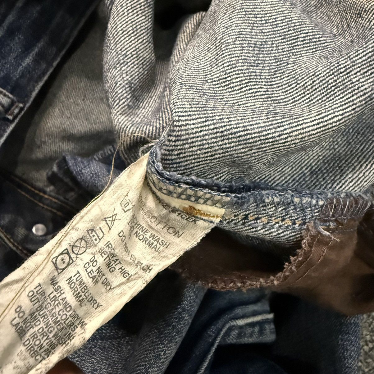 Beauty Beast Distressed Levis Cooper Thrashed Dirty Pants Size 29" - 16 Thumbnail
