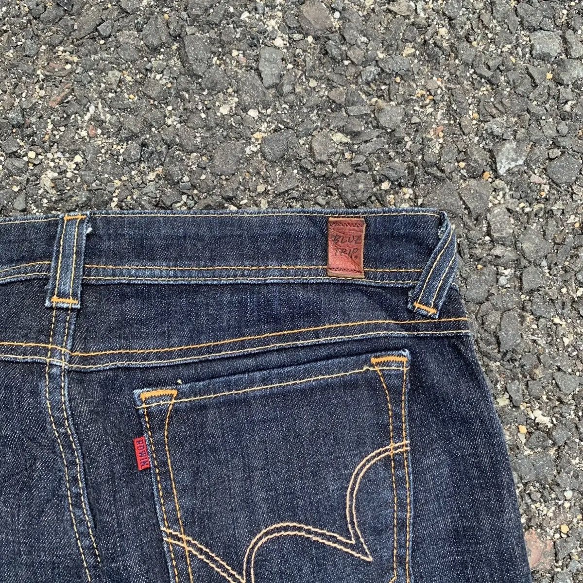 Jean Vintage Edwin 551 Jeans 30x31 Flare/Bootcut Denim Pants Size US 30 / EU 46 - 13 Thumbnail