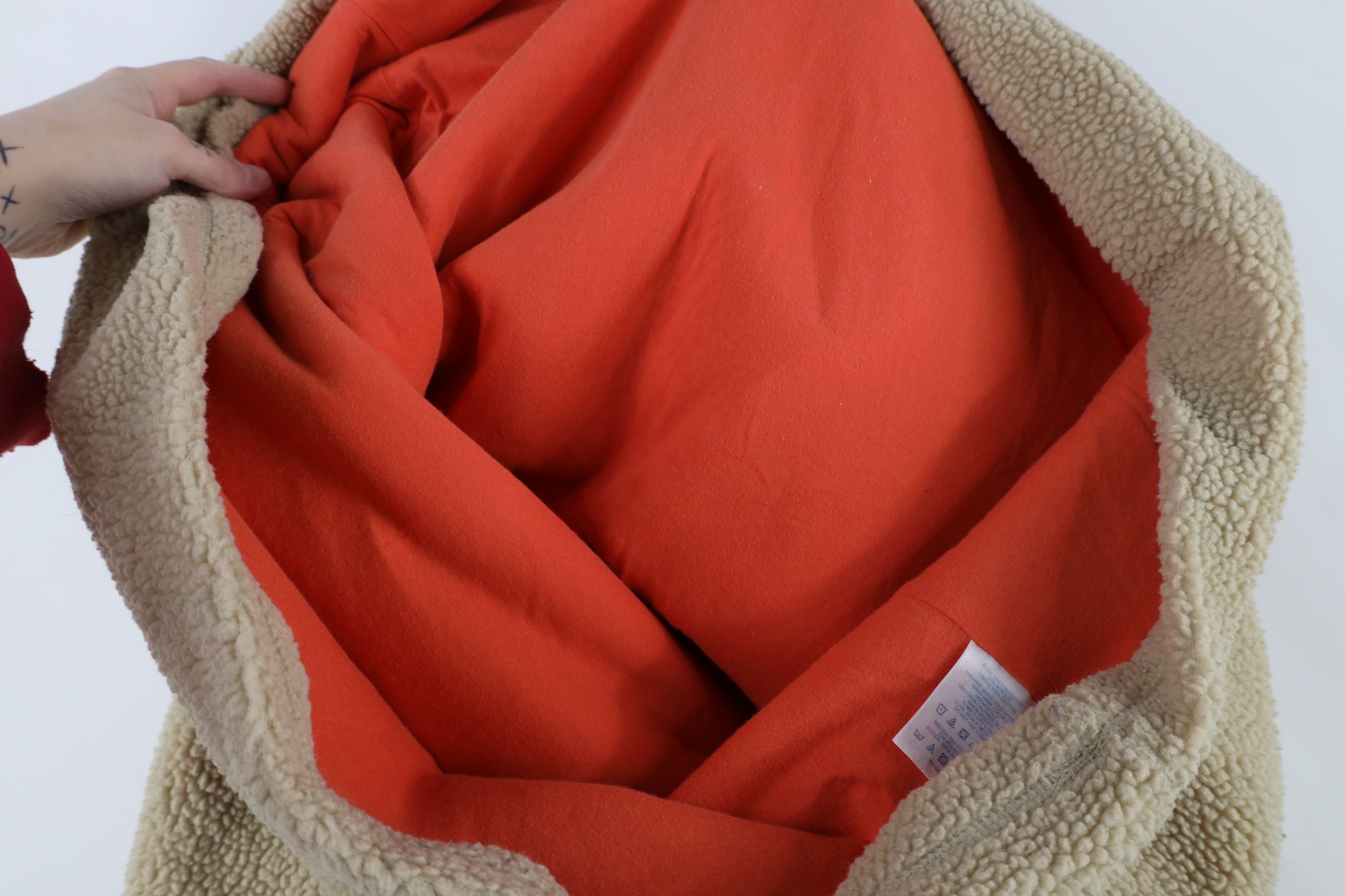 Lands' End × Vintage Vintage Lands End Deep Pile Fleece Half Zip Pullover Sweater Size US XXL / EU 58 / 5 - 7 Thumbnail