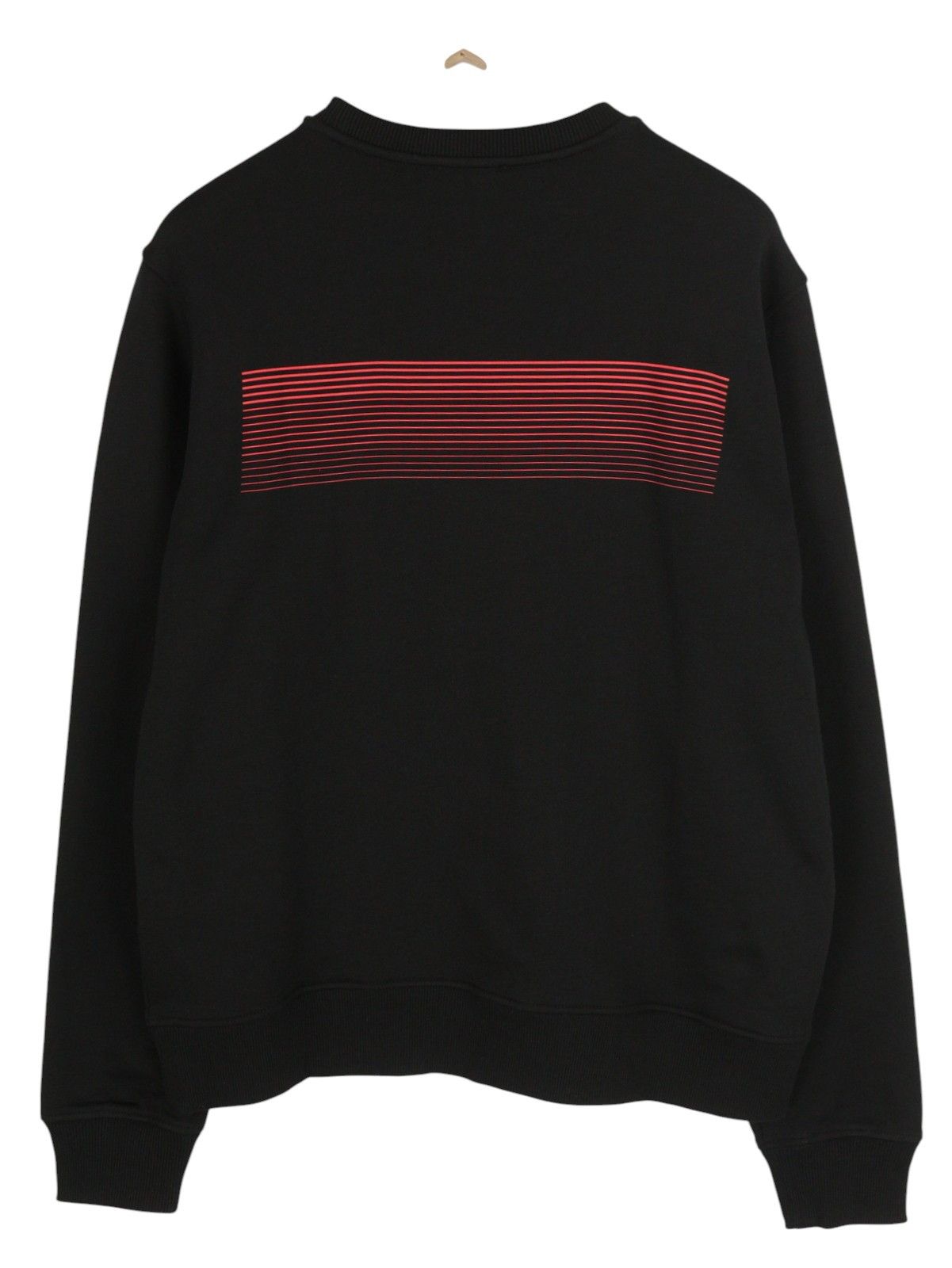 Diesel S-GINN-E3 XL Black Front Logo Sweatshirt 41015 Size US XL / EU 56 / 4 - 2 Thumbnail