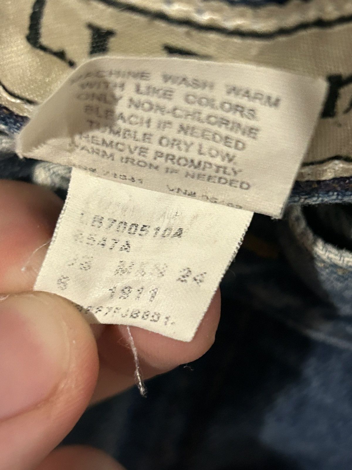 L.L. Bean × Vintage Crazy Faded Vintage L.L.Bean Denim Size US 34 / EU 50 - 13 Thumbnail