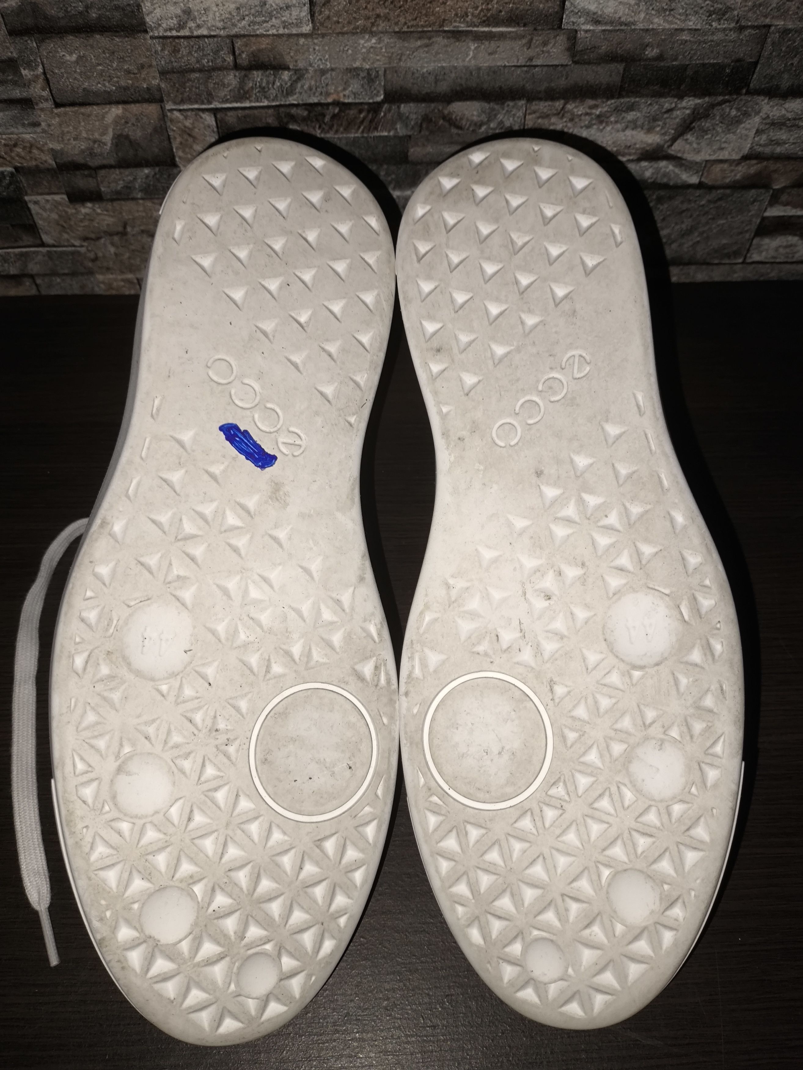 Ecco ECCO Tray – Men’s Leather Sneakers Size US 11 / EU 44 - 7 Thumbnail