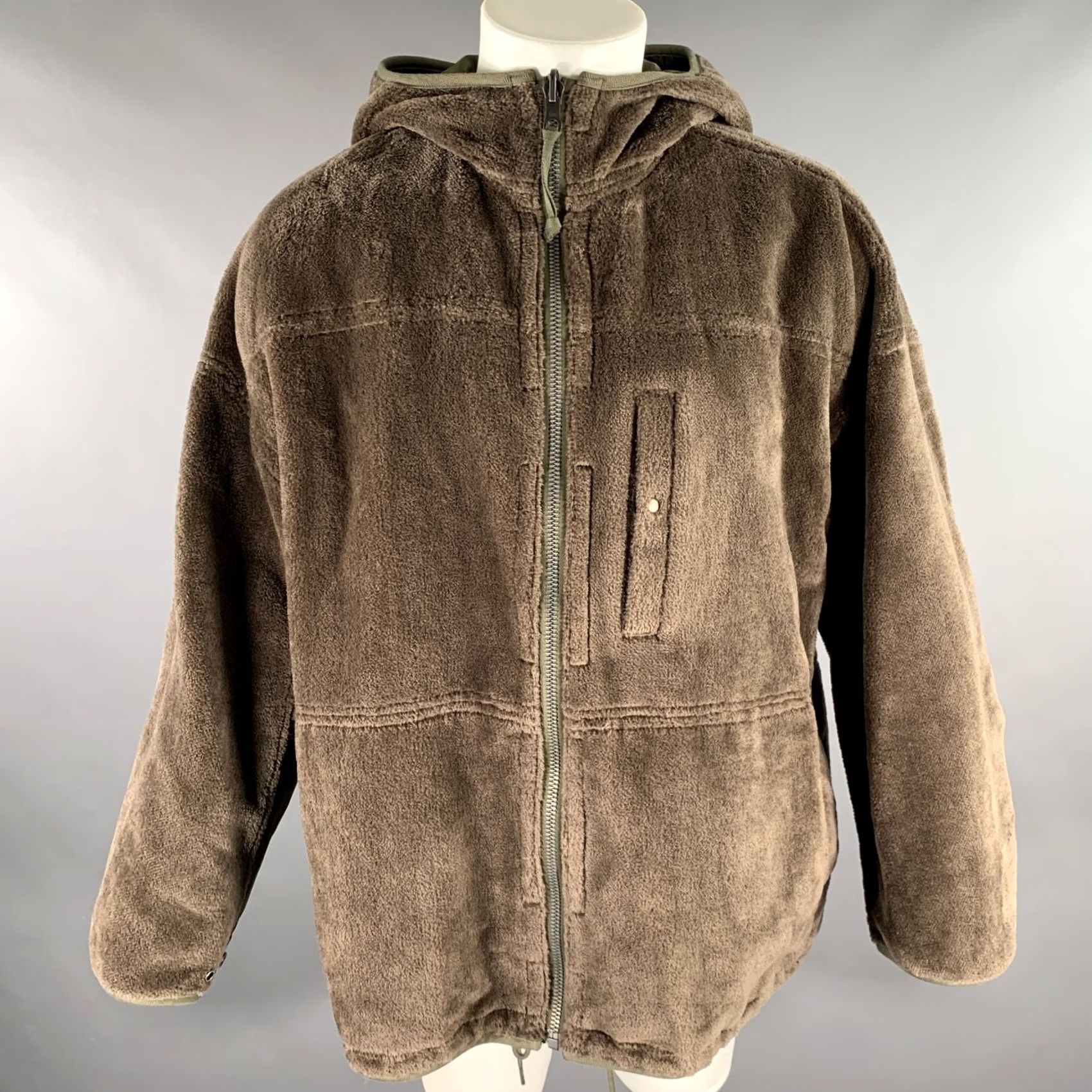 Visvim VISVIM Olive Mixed Materials Rayon Wool Reversible Jacket M Mens Size US M / EU 48-50 / 2 - 3 Thumbnail