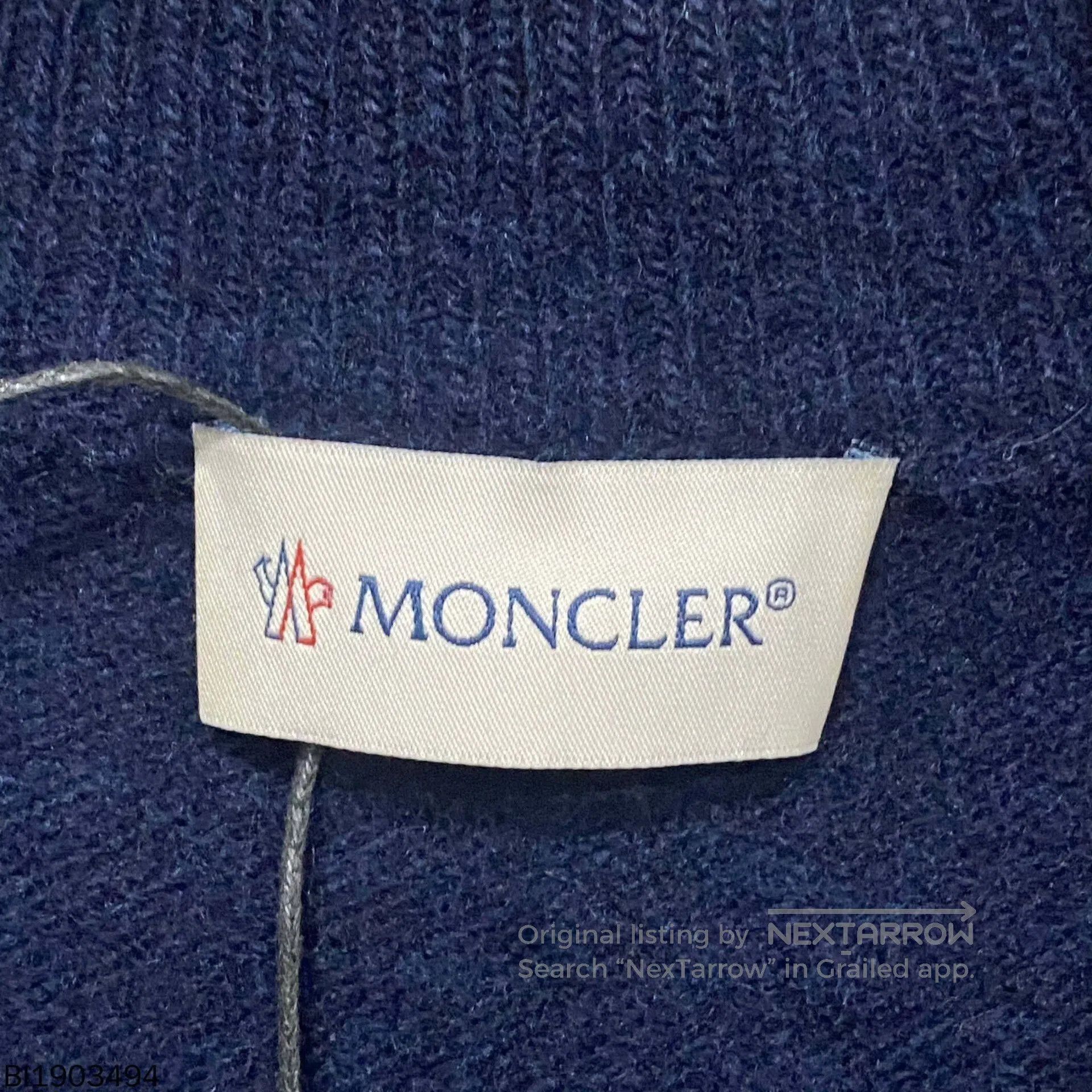 Moncler moncler puffer jacket with knitted sleeves. Size US M / EU 48-50 / 2 - 6 Thumbnail