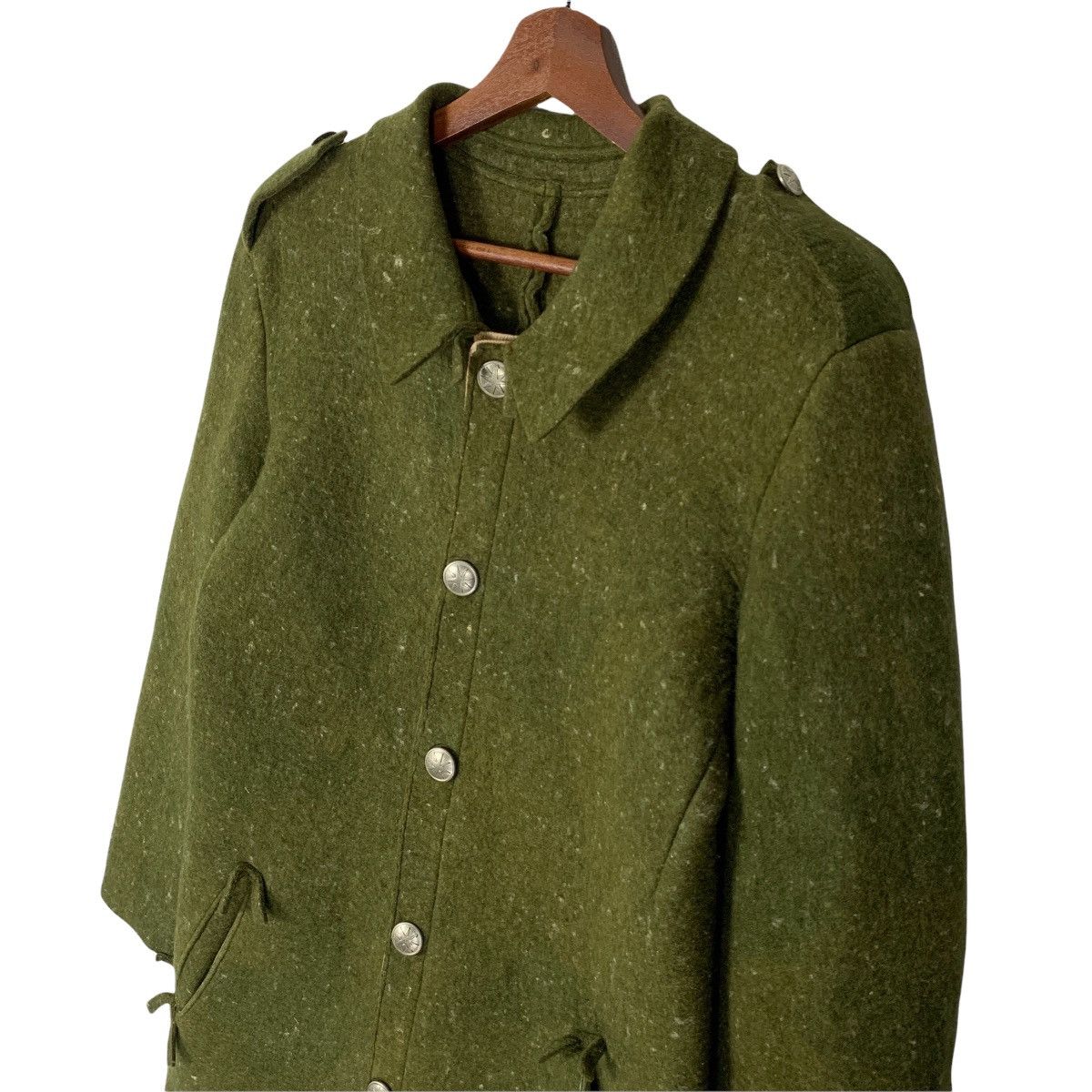 Yohji Yamamoto Stunning AW 1996 Yohji Yamamoto Jacket Wool Blend Woman Coat Size S / US 4 / IT 40 - 3 Thumbnail