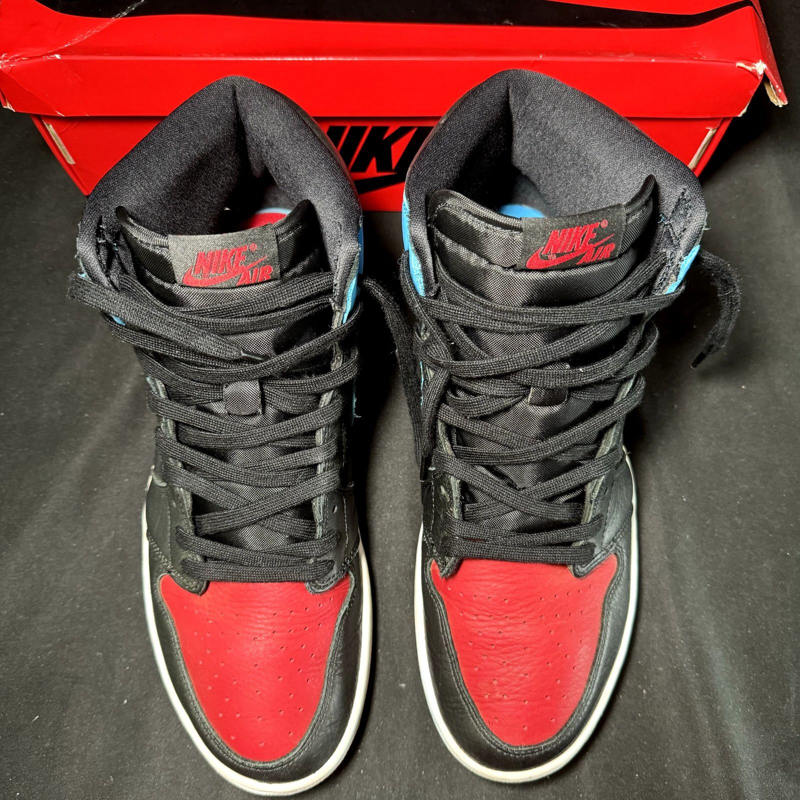 Jordan Brand × Nike Size 11.5 - Nike Air Jordan 1 High OG NC to Chi 2020 Shoes Size US 11.5 / IT 41.5 - 4 Thumbnail