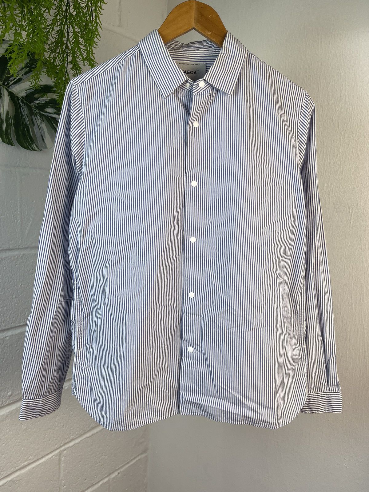 YAECA Yaeca exclusive fabric Stripe Shirt Size US M / EU 48-50 / 2 - 3 Thumbnail