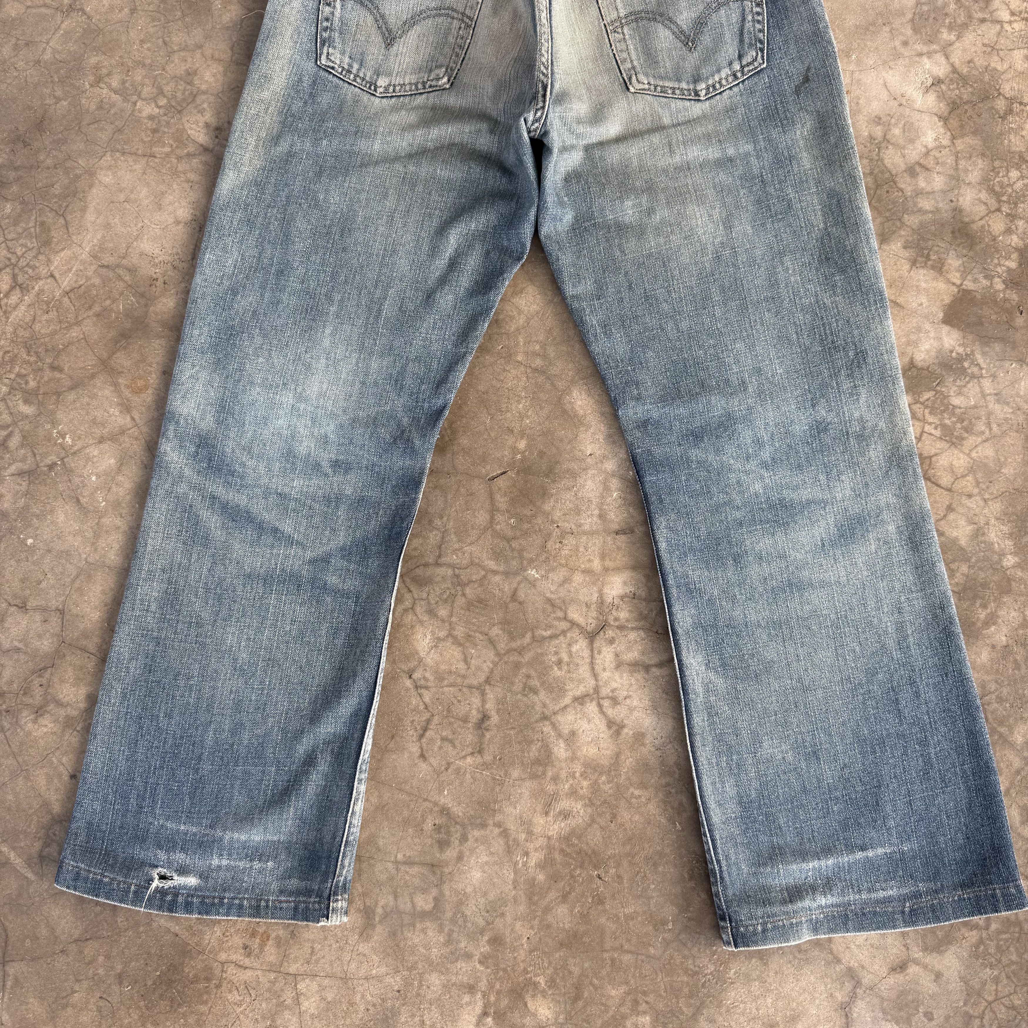 Levi's Vintage Levi's Low Bootcut Flare Denim Jean Size US 34 / EU 50 - 10 Thumbnail