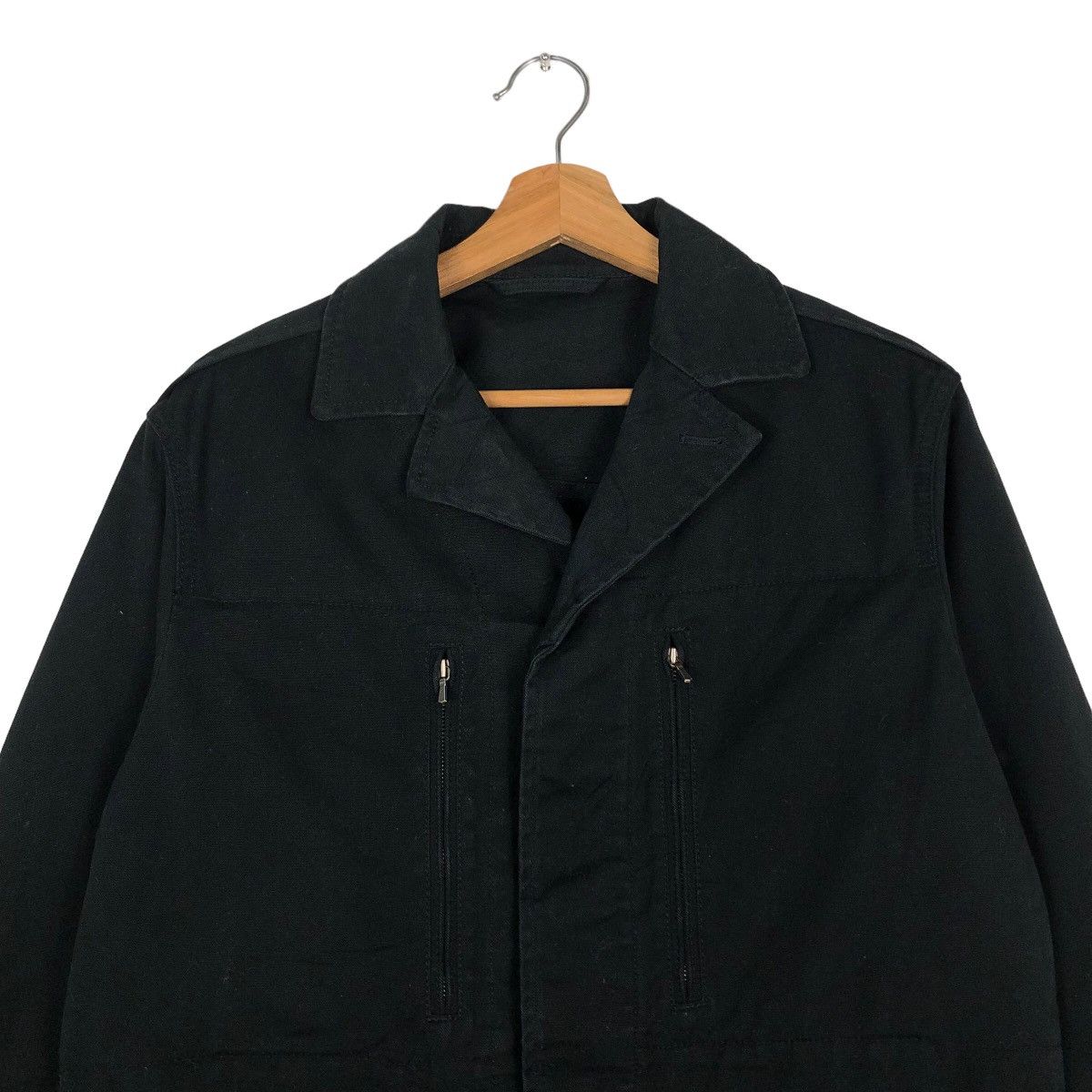 Japanese Brand 🔥Vintage Chore Work Jacket Uniqlo Japan Issey Miyake Size US L / EU 52-54 / 3 - 3 Thumbnail