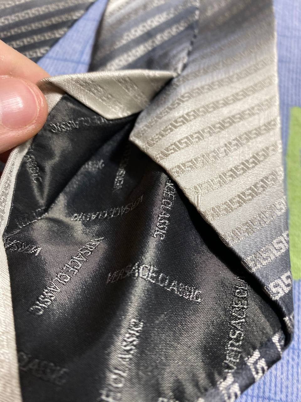 Versace × Vintage Vintage Versace Tie Size ONE SIZE - 10 Thumbnail