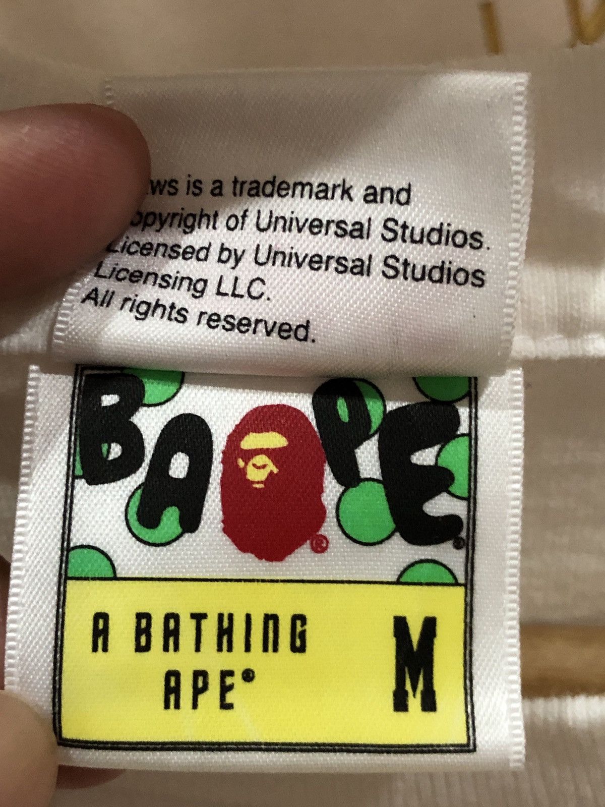 Bape BAPE x Jaws Camo Shark Tee Size US M / EU 48-50 / 2 - 4 Thumbnail