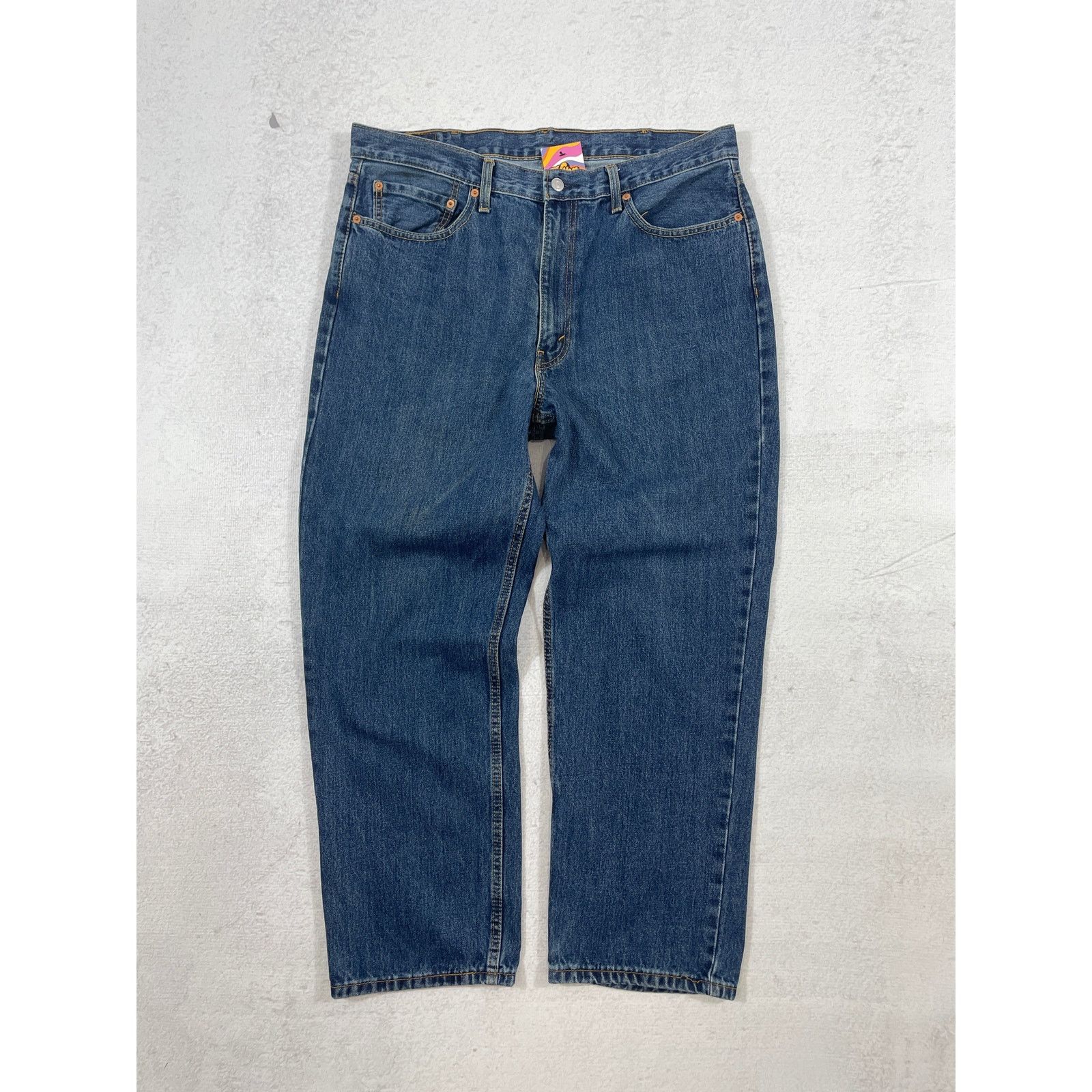 Levi's Vintage Levis 550 Blue Preowned Denim Jeans - Men's 38WX30L Size 38" / US 16 / IT 52 - 1 Thumbnail