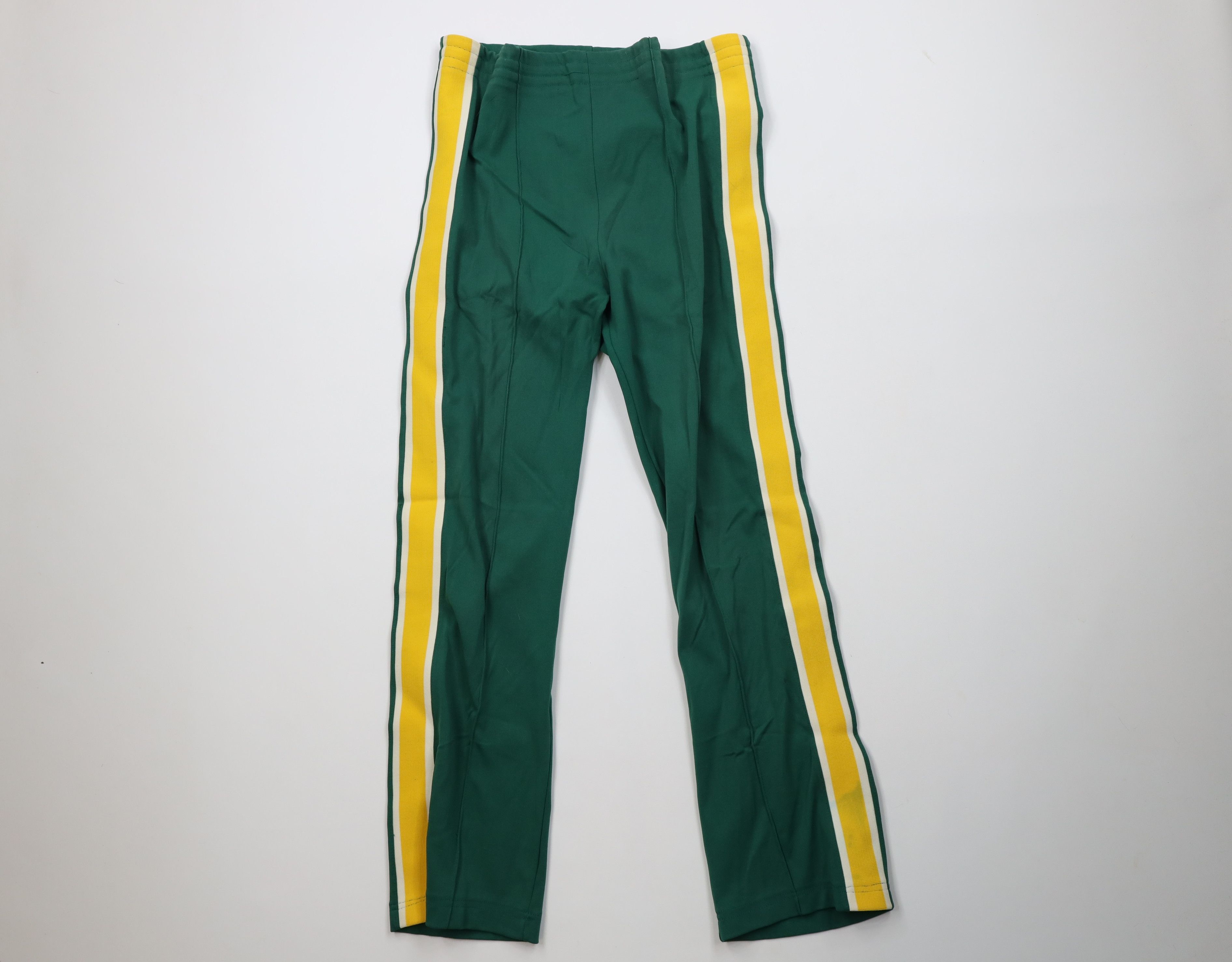 Vintage Vintage 70s Streetwear Striped Warm Up Sweatpants Pants USA Size US 38 / EU 54 - 1 Thumbnail