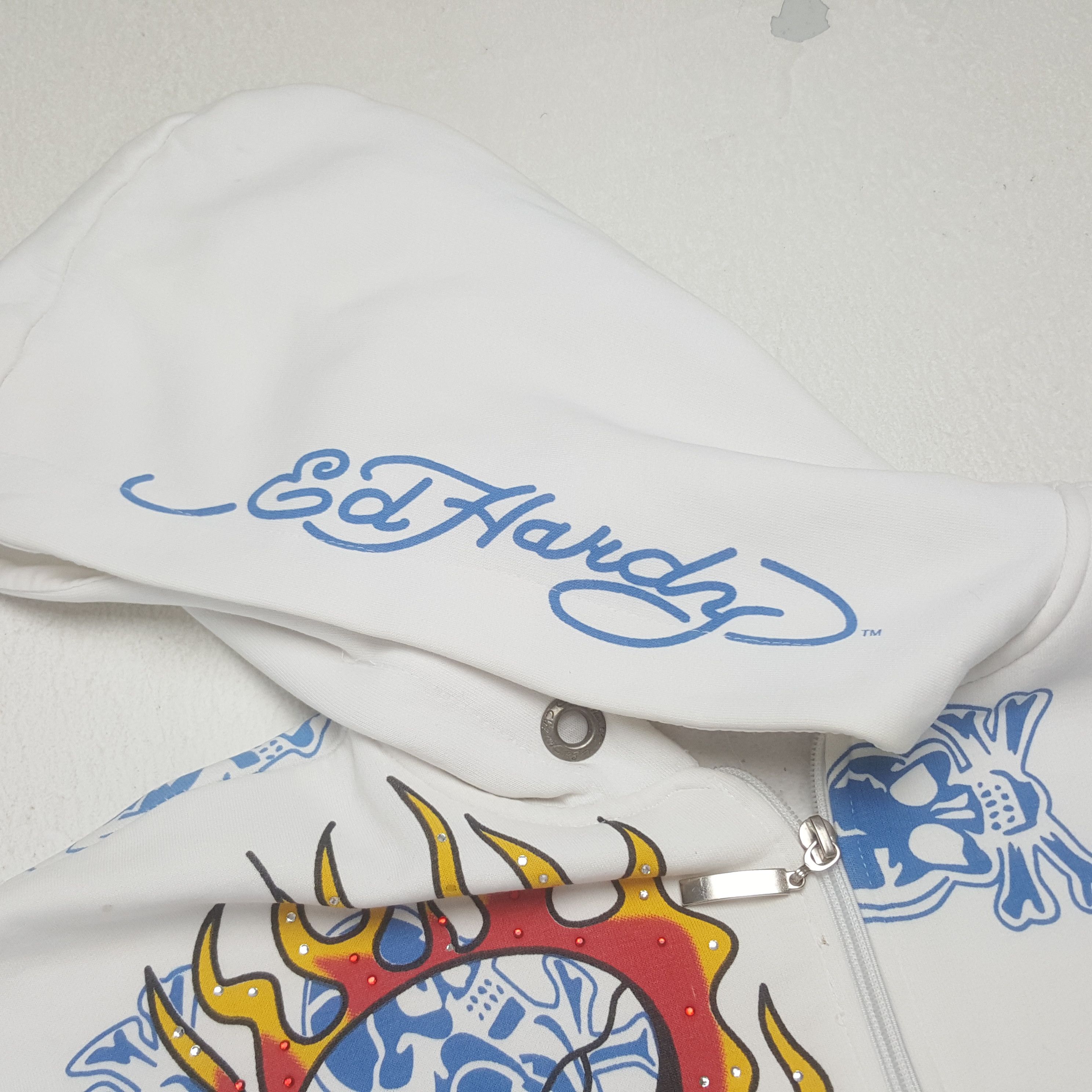 Christian Audigier × Vintage Vintage Christian Audigier Zipper Swester Hoodie Size US M / EU 48-50 / 2 - 7 Thumbnail