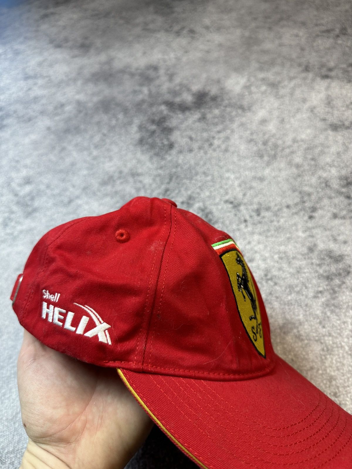 Ferrari × Formula 1 Vintage Ferrari Baseball Cap Hat Red Italian F1 Racing 80s Size ONE SIZE - 2 Thumbnail