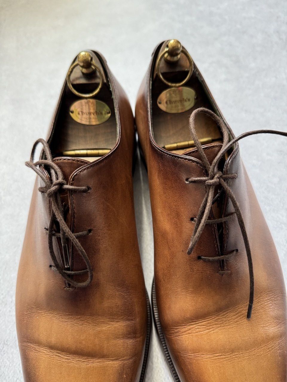 Berluti BERLUTI Alessandro Demesure Oxford Calf Leather Derby Size US 9.5 / EU 42-43 - 11 Thumbnail