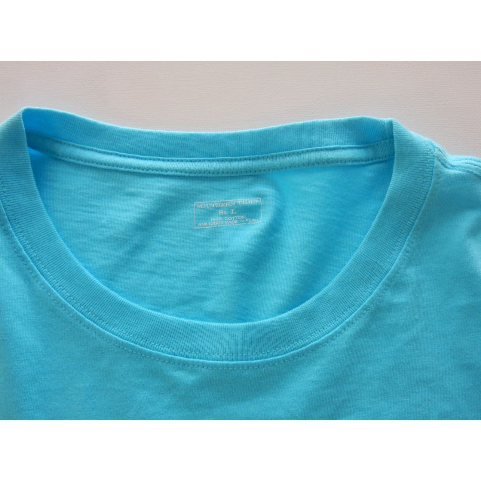 Southern Tide Southern Tide Shirt L Men Blue Short Sleeve Pocket T Shirt Size US L / EU 52-54 / 3 - 2 Thumbnail