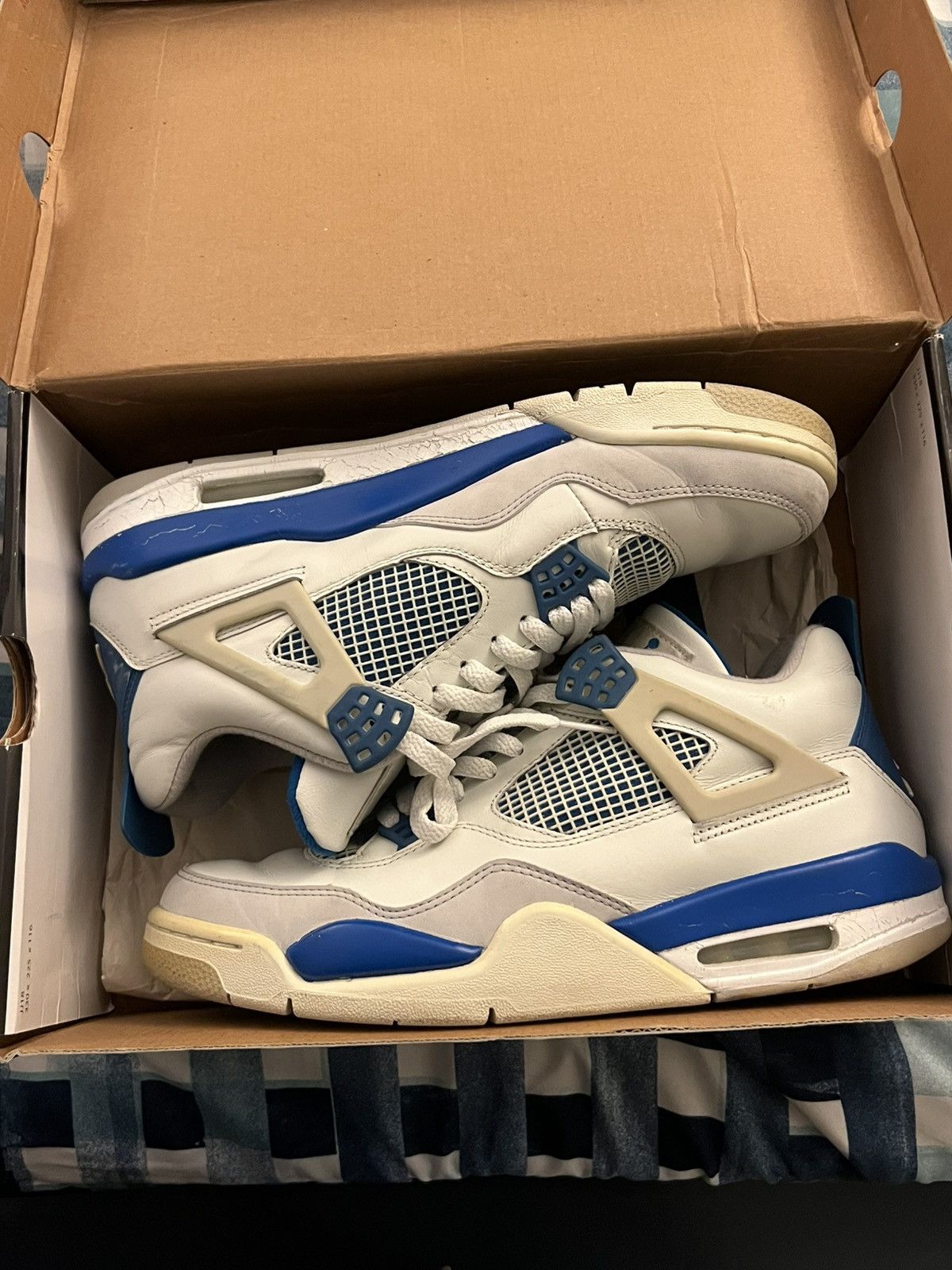 Jordan Brand Jordan 4 military blue 2006 Size US 10 / EU 43 - 1 Thumbnail