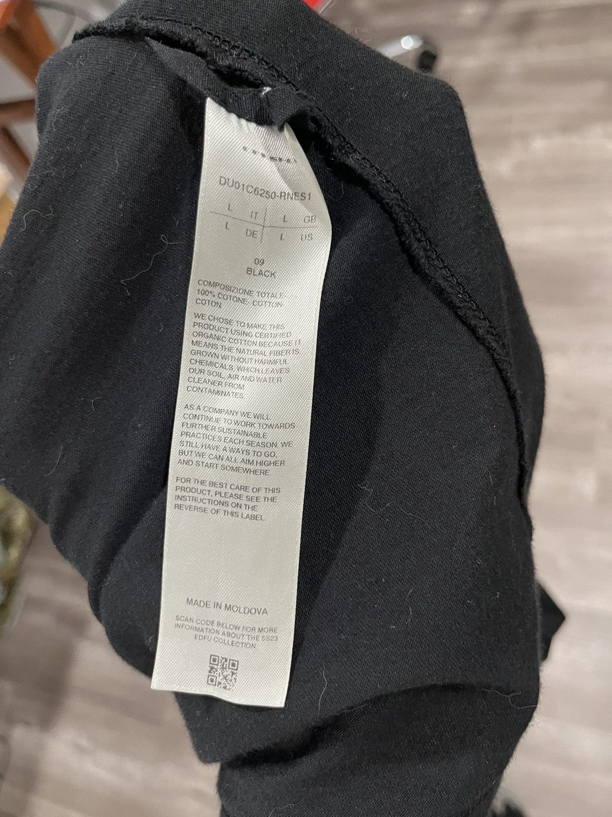 Rick Owens Rick Owens Eyelet Tee Size US L / EU 52-54 / 3 - 6 Thumbnail