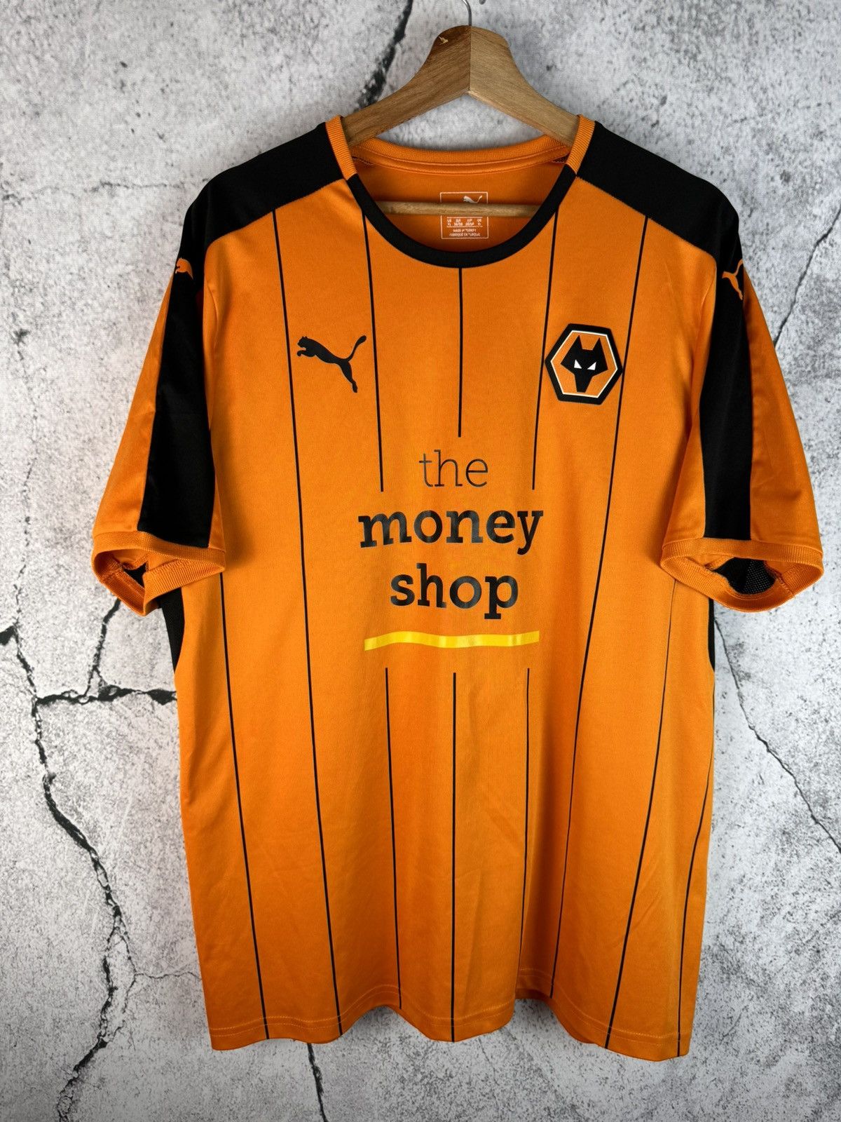 Adidas Wolverhampton home jersey Soccer football kit shirt XL Size US XL / EU 56 / 4 - 1 Thumbnail