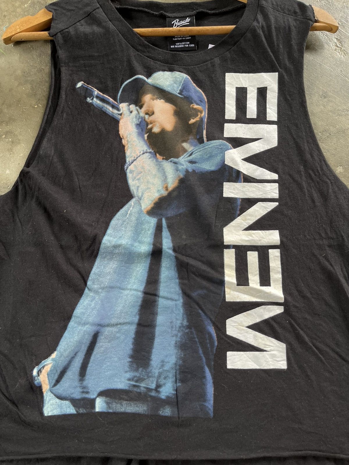 Bravado × Eminem × Rap Tees 🔥Eminem Rap Big Logo Tank Top Size L / US 10 / IT 46 - 2 Thumbnail