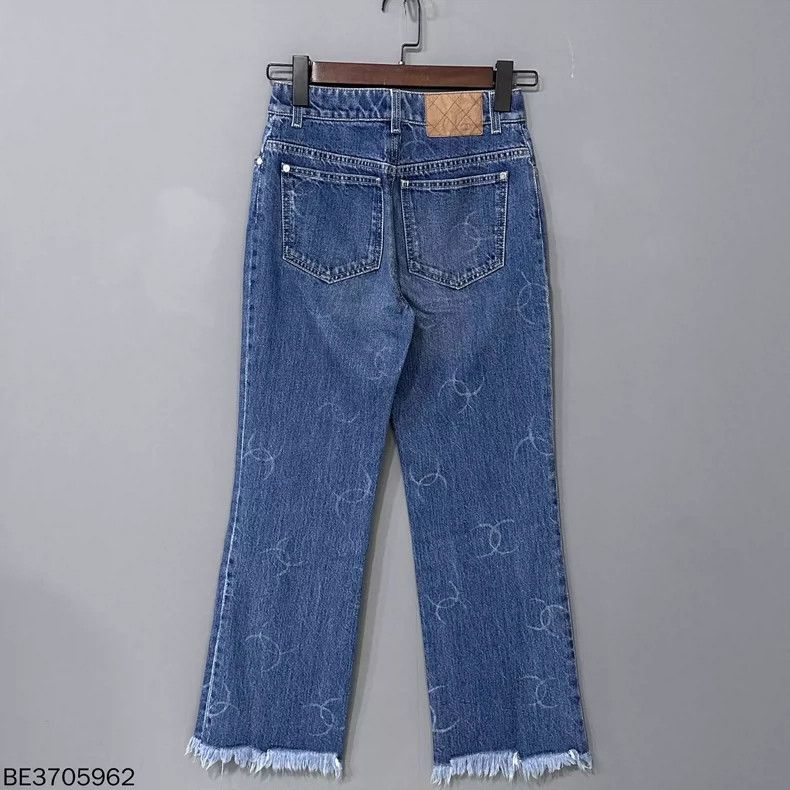 Chanel Chanel Double C full-print jeans 2505-Nextarrow Size 42" / US 20 - 2 Thumbnail