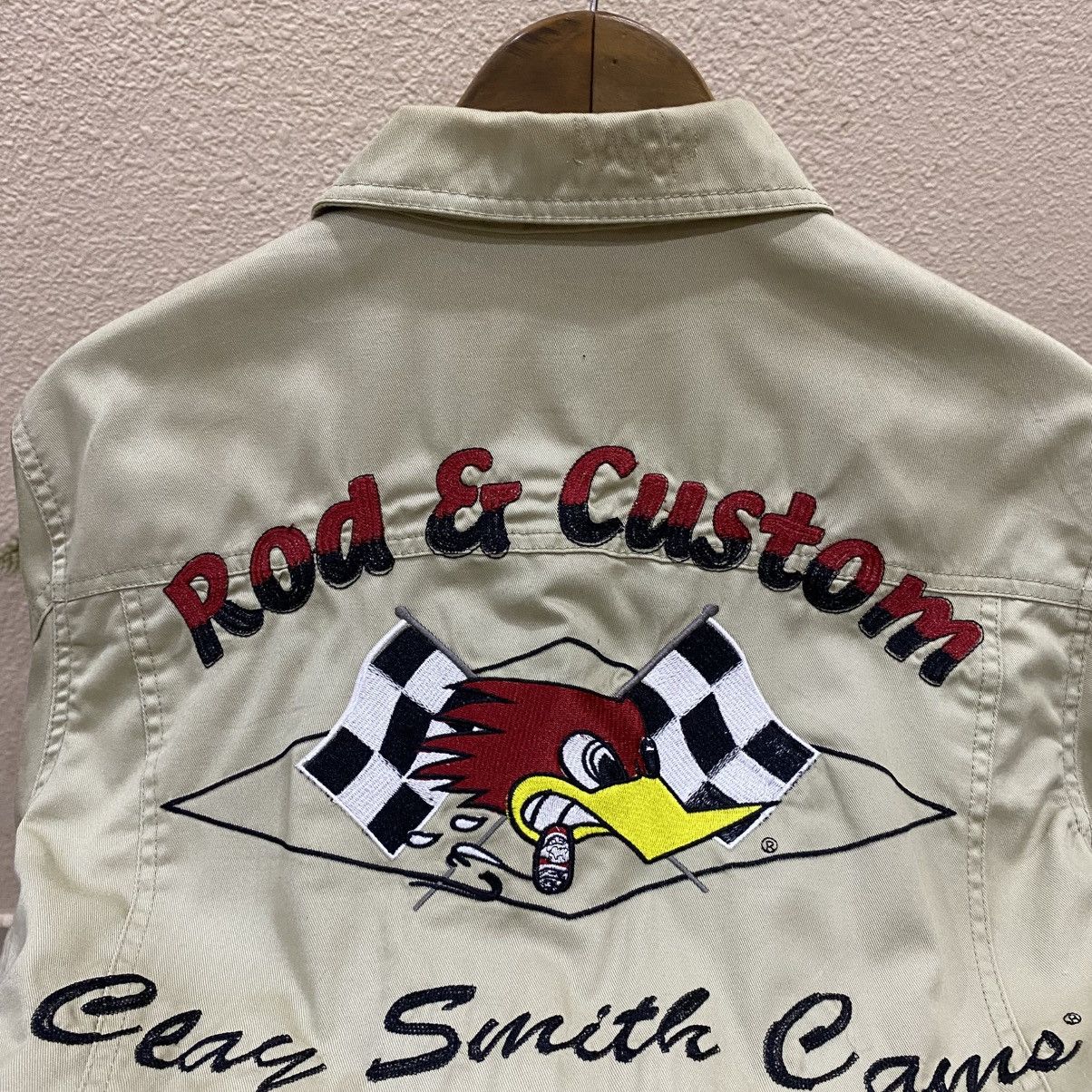 Vintage ☀️Vintage Rod & Custom embroidered logo racing jacket Size US M / EU 48-50 / 2 - 11 Thumbnail