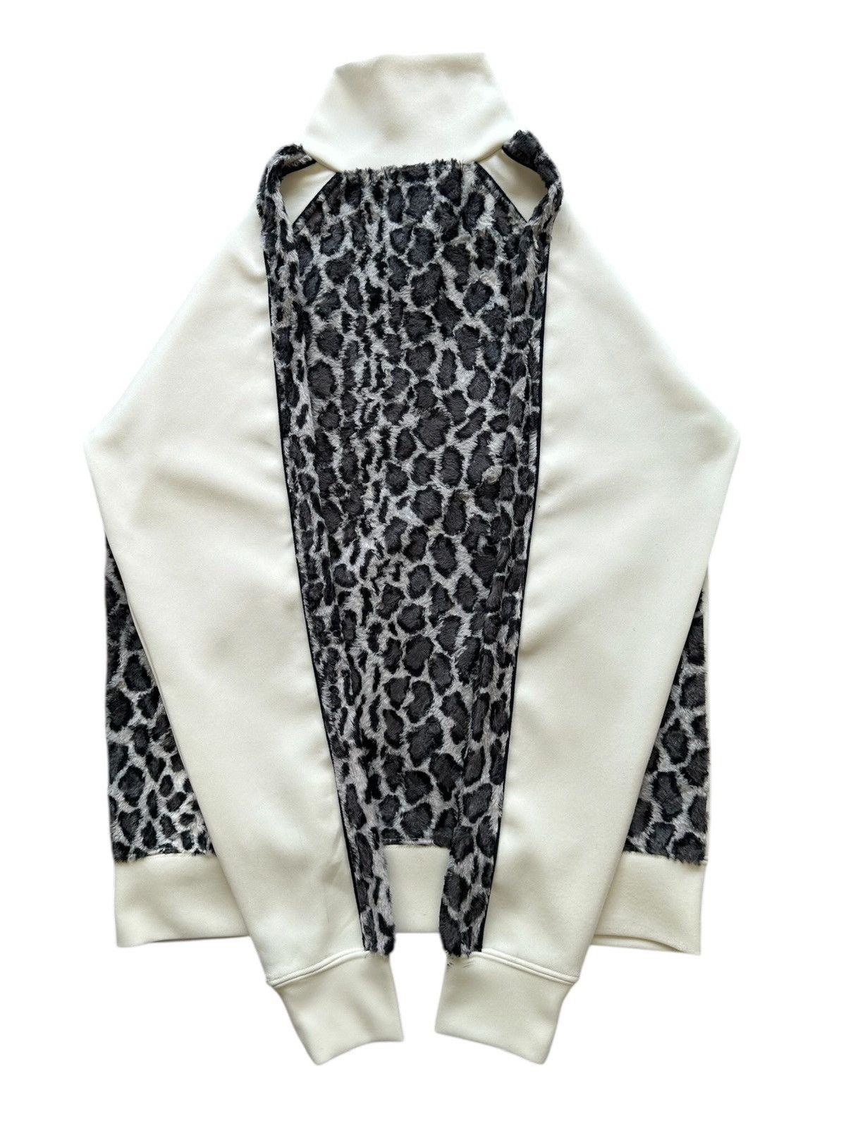 If Six Was Nine 00’s EDGE RUPERT leopard zipper track sweater Size US M / EU 48-50 / 2 - 8 Thumbnail