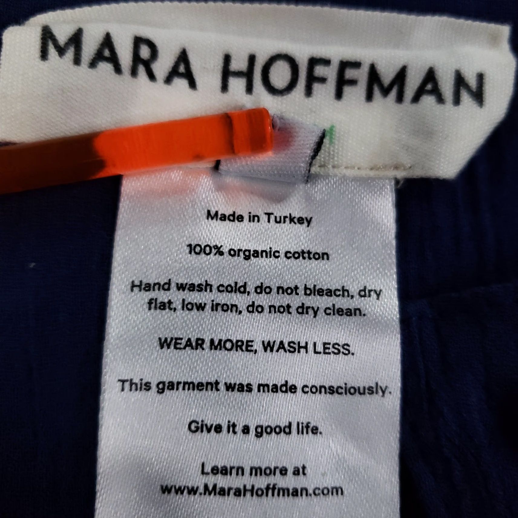 Mara Hoffman Mara Hoffman Swim Jumpsuit Womens Small Blue Organic Cotton Sleeveless Wide Leg Beach Bohemian Size 28" / US 6 / IT 42 - 7 Thumbnail