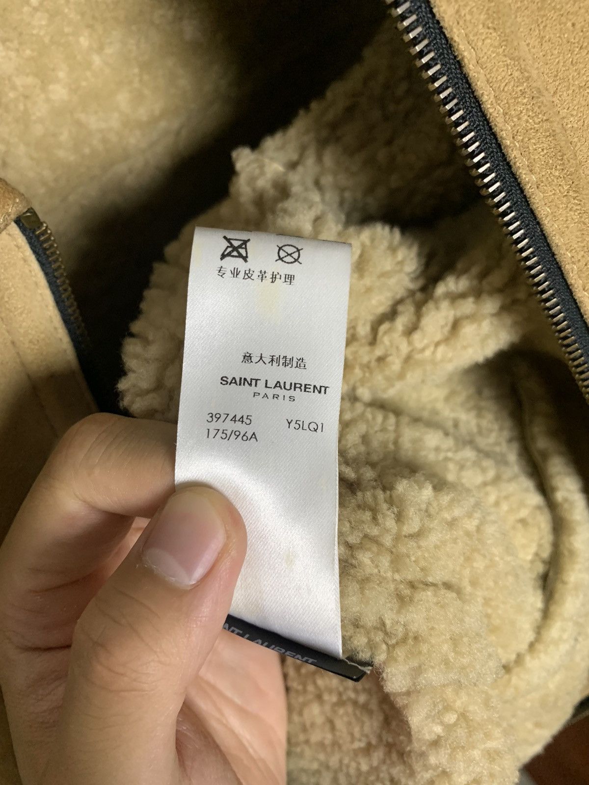 Saint Laurent Paris Saint Laurent 2015FW Tabacco shearling coat Size US M / EU 48-50 / 2 - 6 Thumbnail